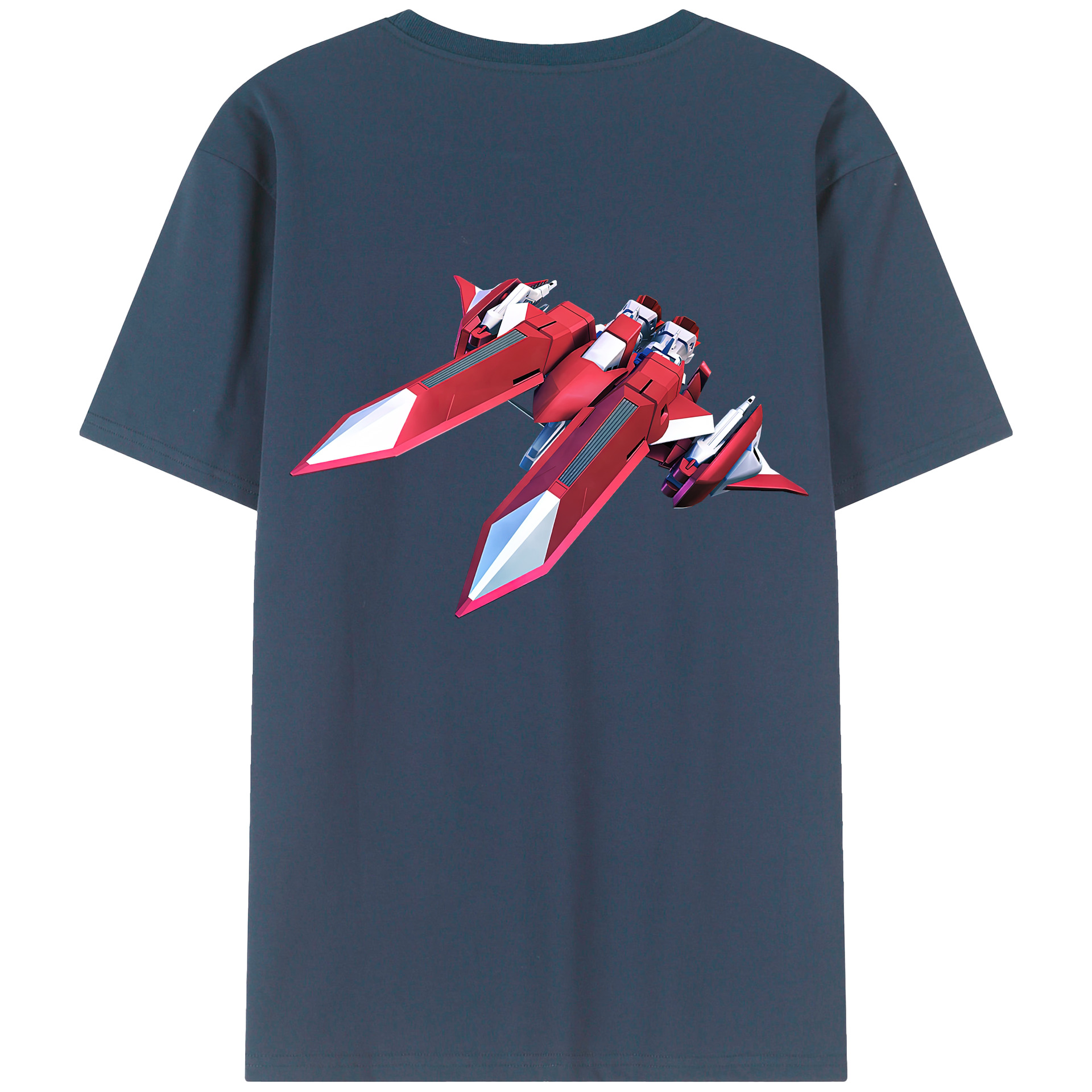 （画像用） 機動戦士ガンダム Mobile Suit Gundam レディース半袖Tシャツ(バックプリント)