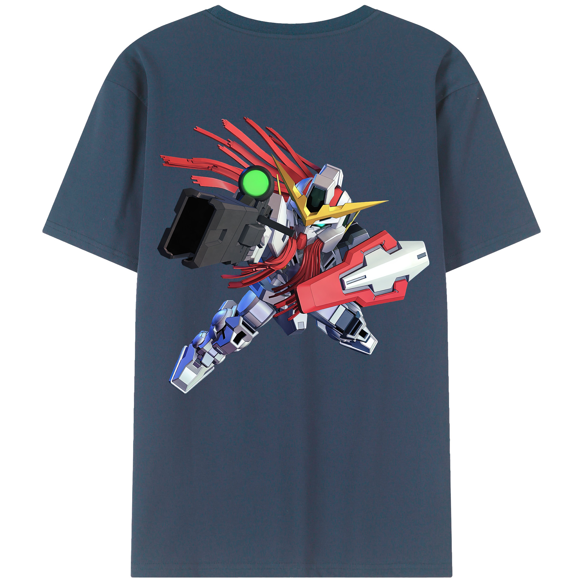 （画像用） 機動戦士ガンダム Mobile Suit Gundam レディース半袖Tシャツ(バックプリント)