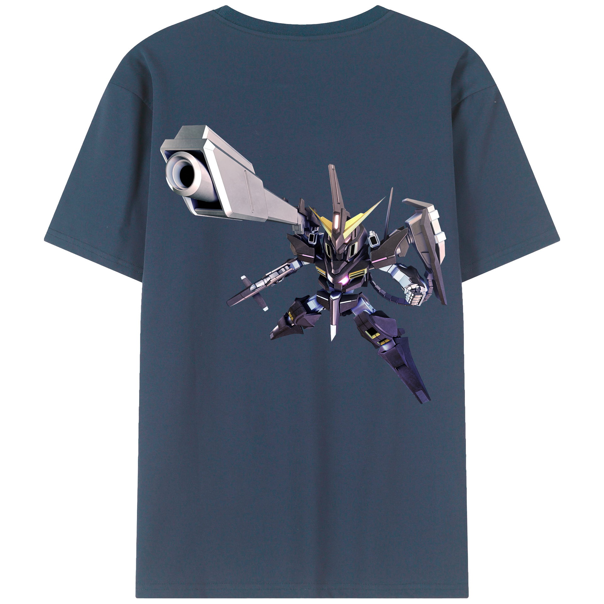（画像用） 機動戦士ガンダム Mobile Suit Gundam レディース半袖Tシャツ(バックプリント)