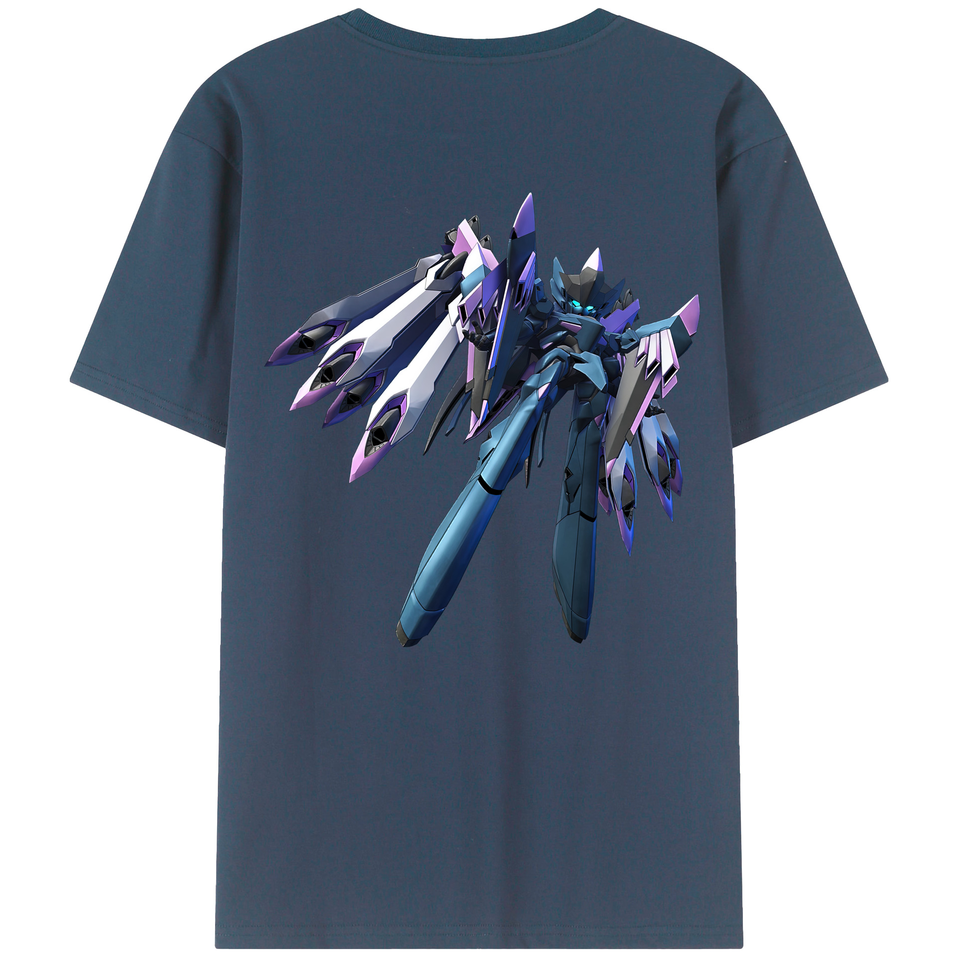 （画像用） 機動戦士ガンダム Mobile Suit Gundam レディース半袖Tシャツ(バックプリント)