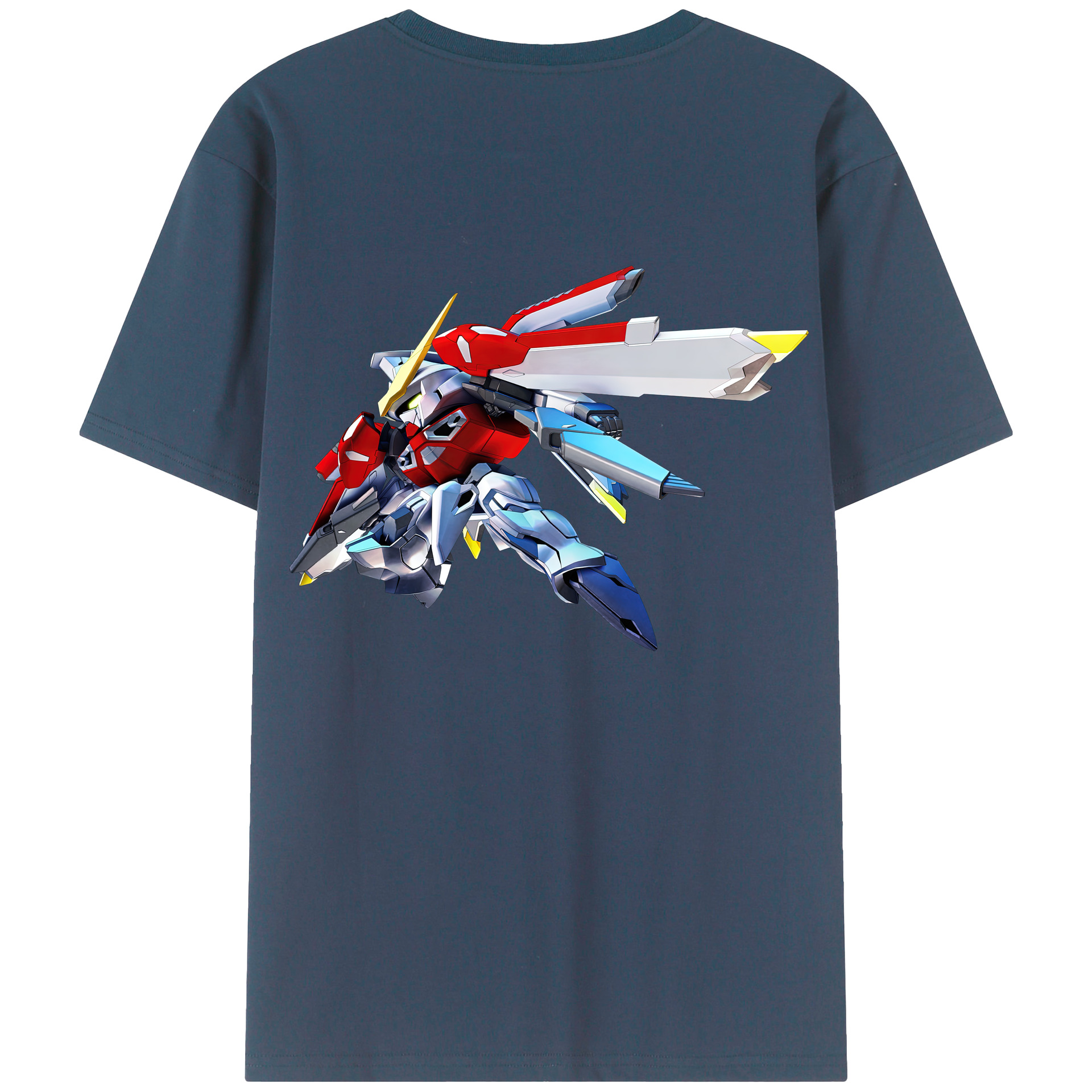 （画像用） 機動戦士ガンダム Mobile Suit Gundam レディース半袖Tシャツ(バックプリント)