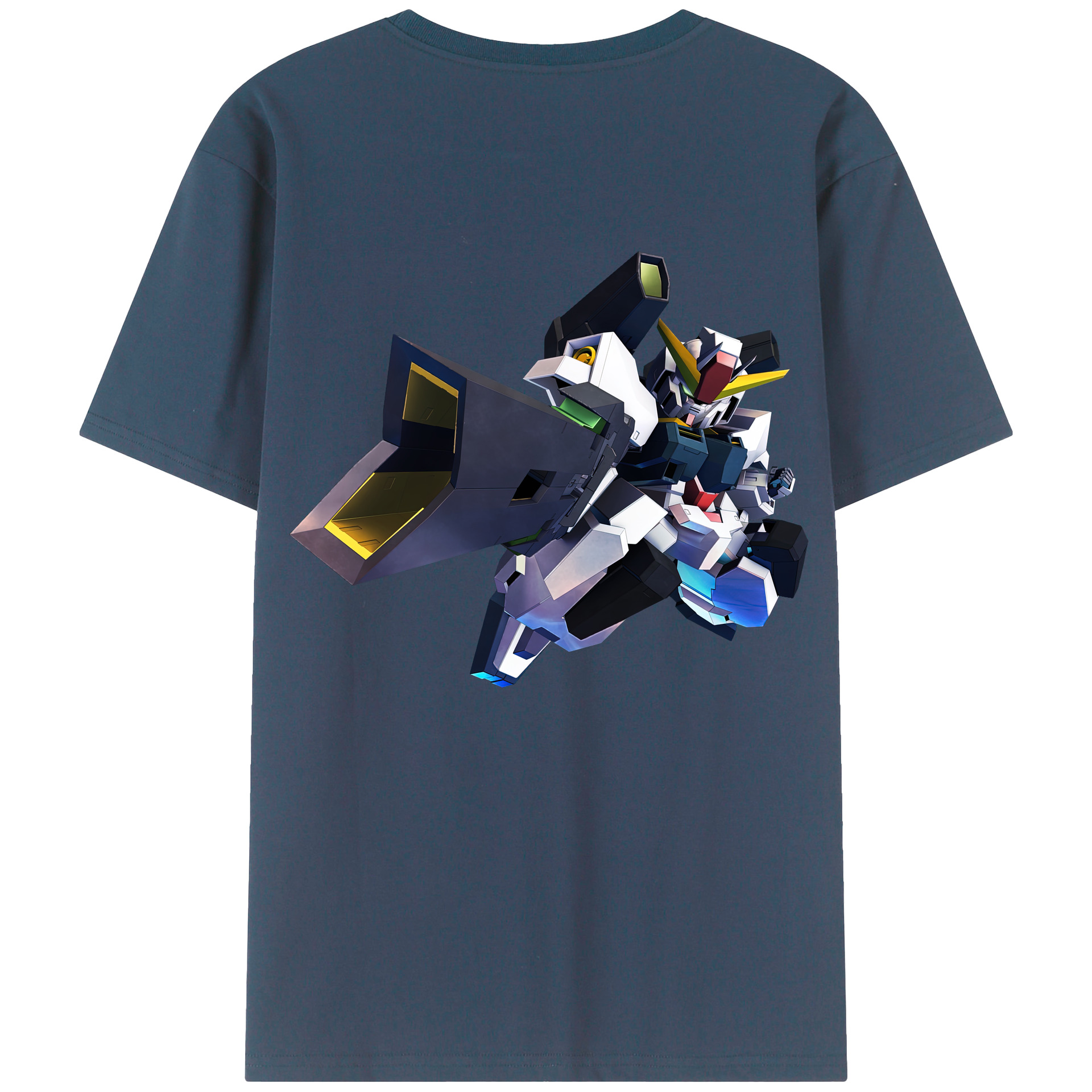 （画像用） 機動戦士ガンダム Mobile Suit Gundam レディース半袖Tシャツ(バックプリント)