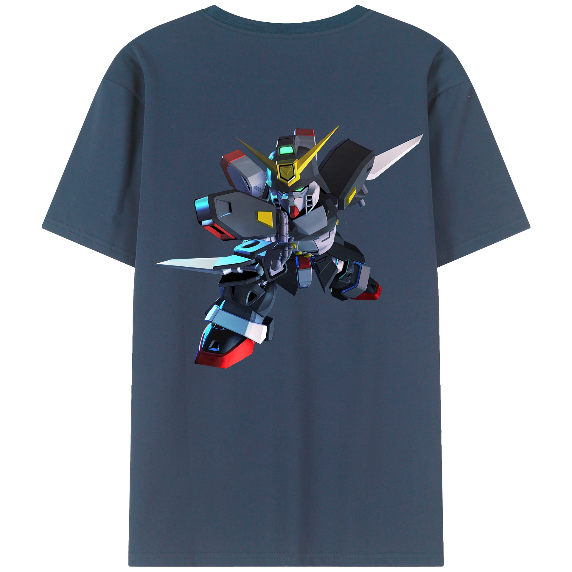 （画像用） 機動戦士ガンダム Mobile Suit Gundam レディース半袖Tシャツ(バックプリント)