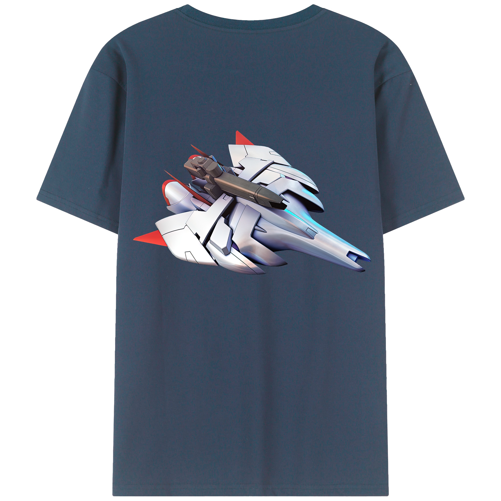 （画像用） 機動戦士ガンダム Mobile Suit Gundam レディース半袖Tシャツ(バックプリント)