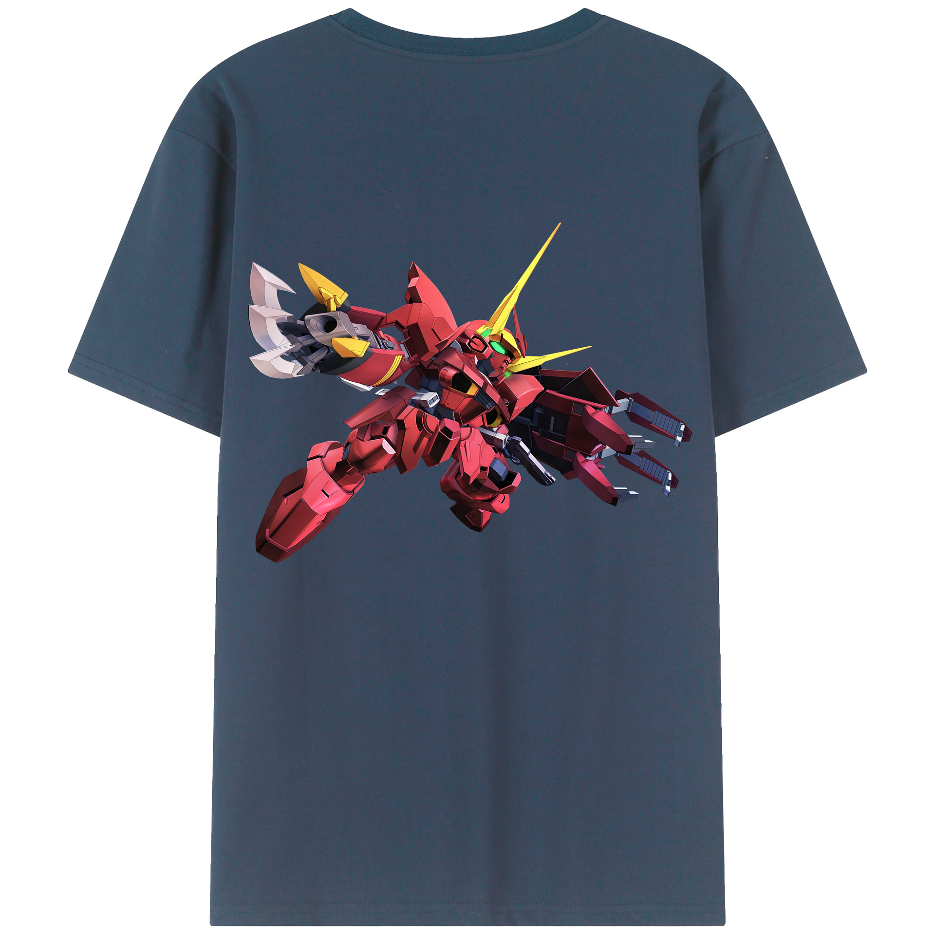 （画像用） 機動戦士ガンダム Mobile Suit Gundam レディース半袖Tシャツ(バックプリント)