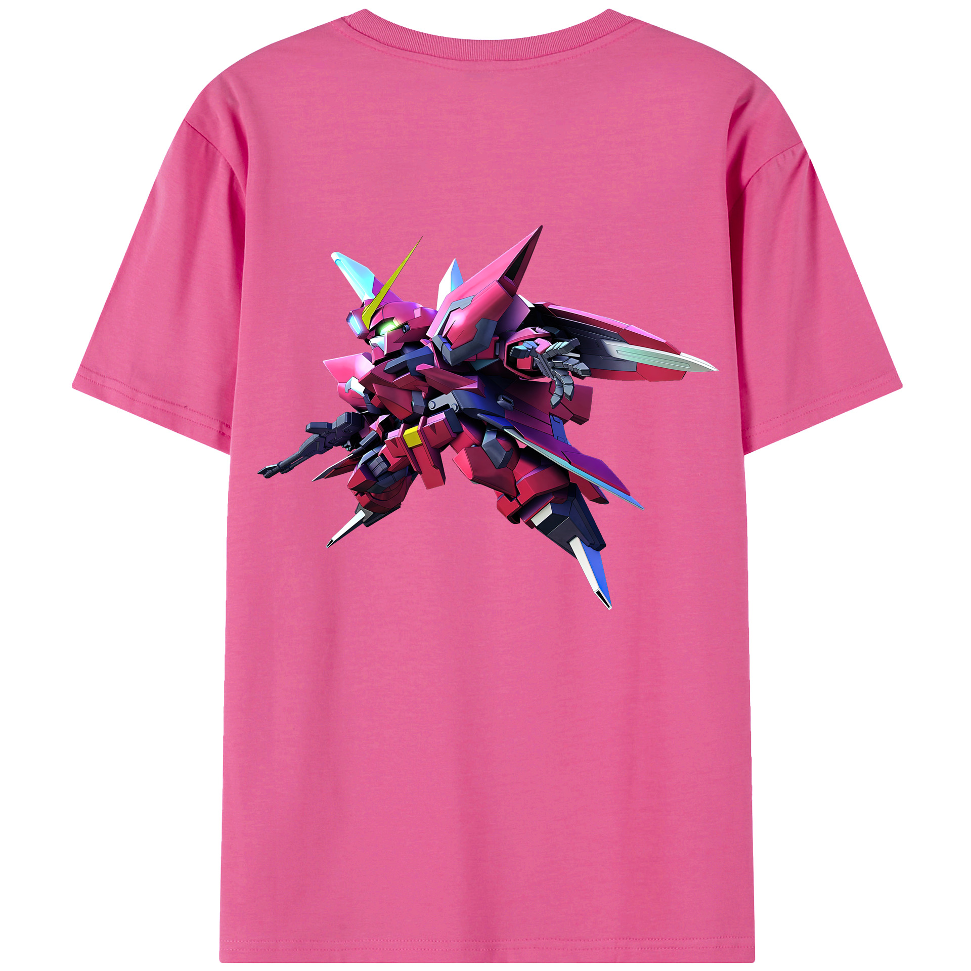 （画像用） 機動戦士ガンダム Mobile Suit Gundam レディース半袖Tシャツ(バックプリント)