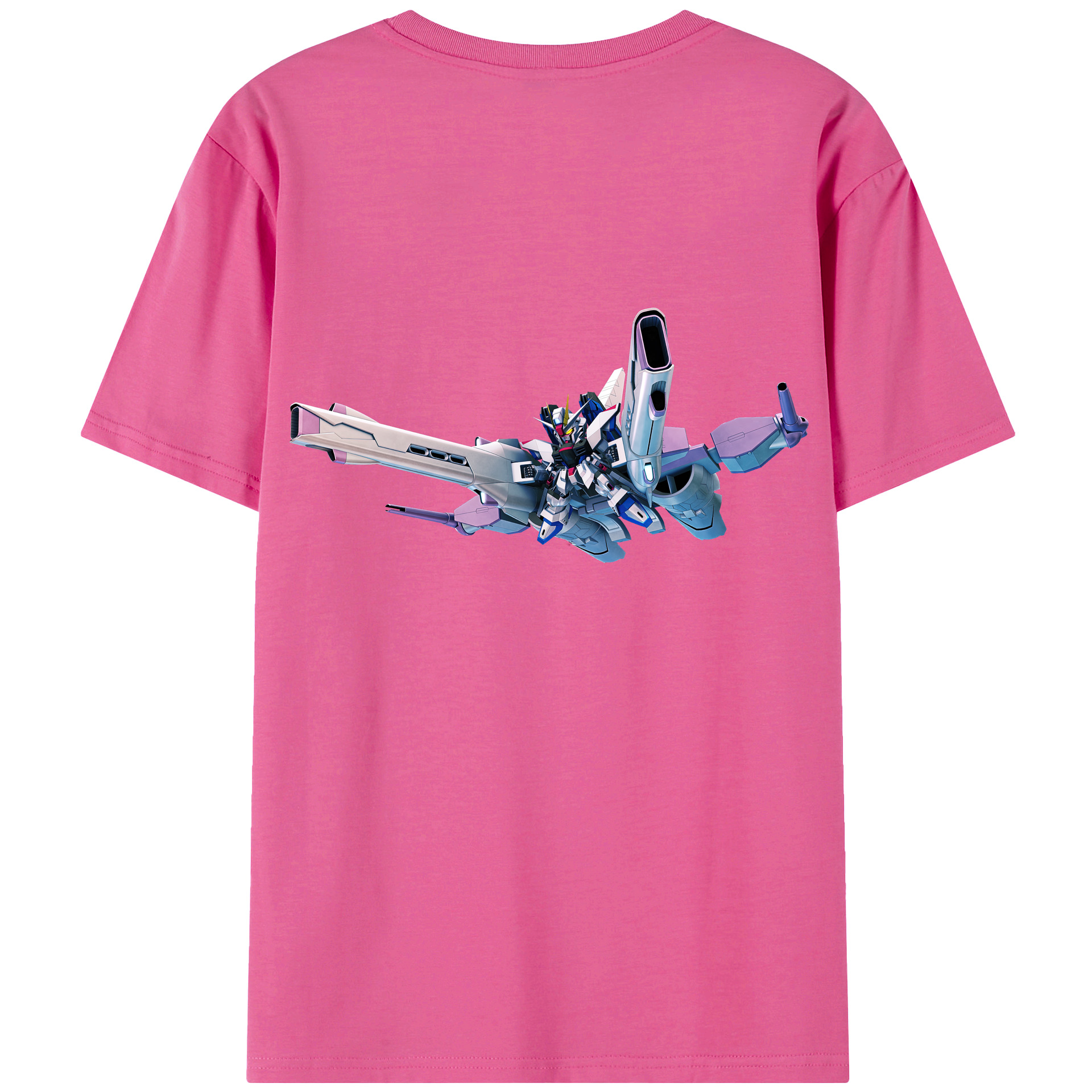 （画像用） 機動戦士ガンダム Mobile Suit Gundam レディース半袖Tシャツ(バックプリント)
