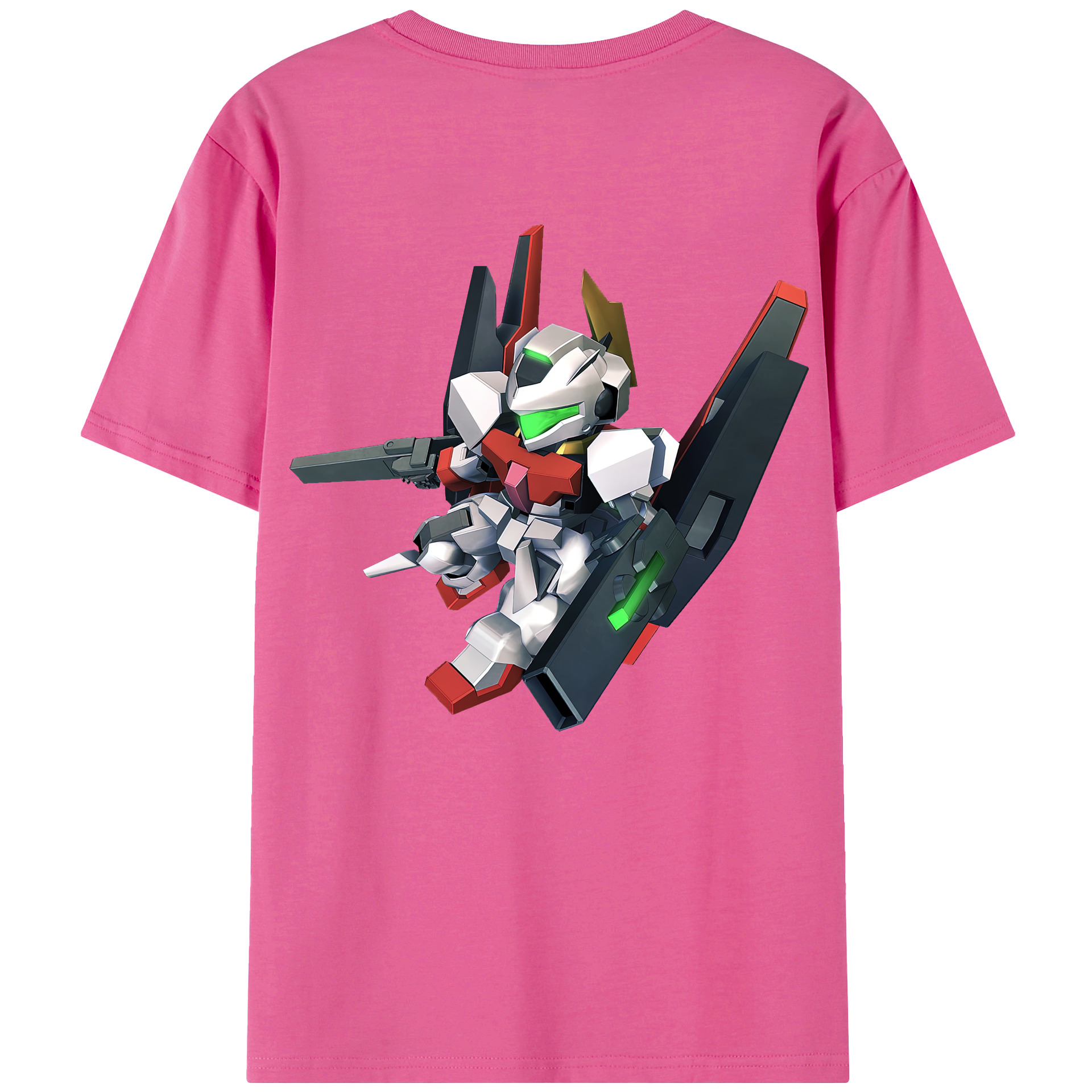 （画像用） 機動戦士ガンダム Mobile Suit Gundam レディース半袖Tシャツ(バックプリント)