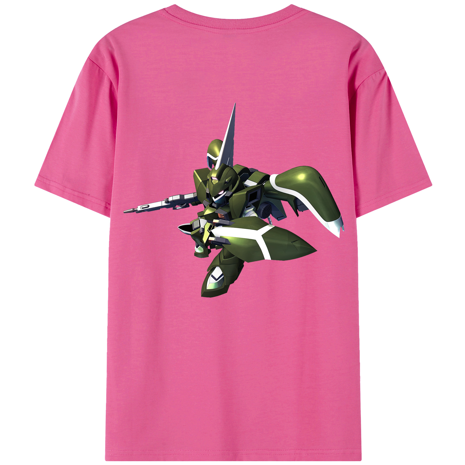 （画像用） 機動戦士ガンダム Mobile Suit Gundam レディース半袖Tシャツ(バックプリント)