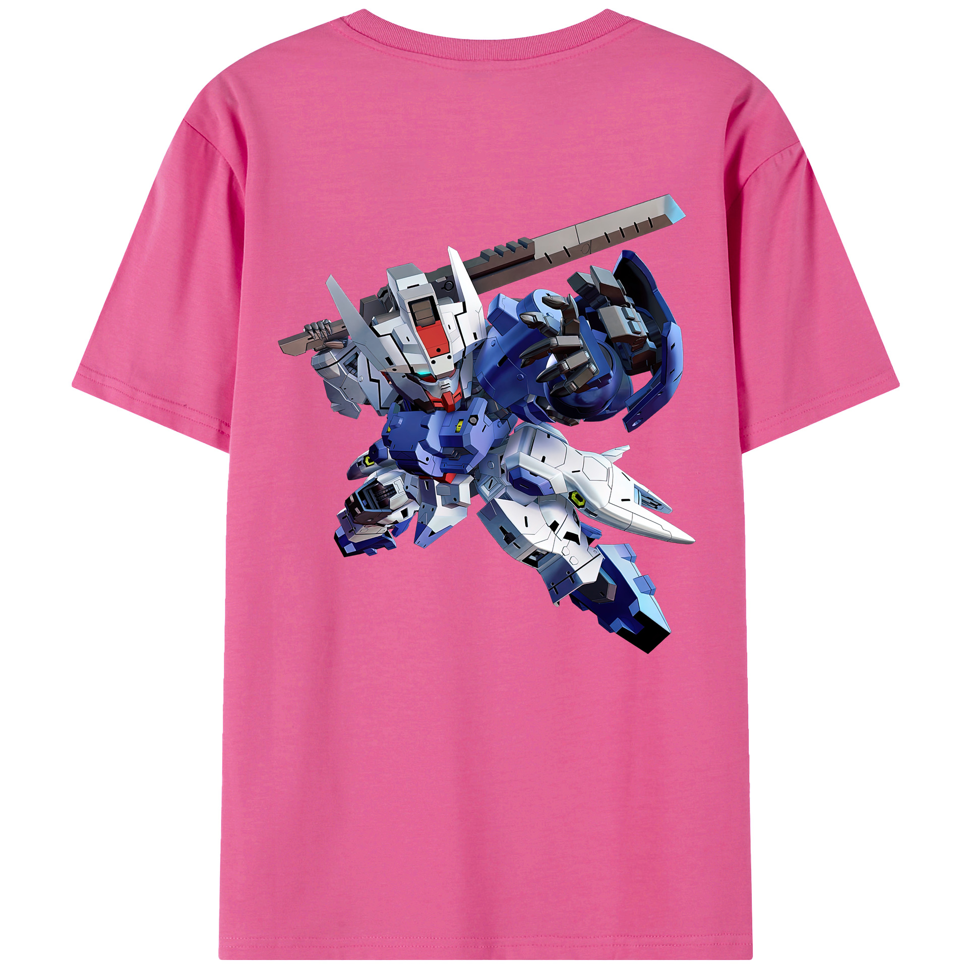 （画像用） 機動戦士ガンダム Mobile Suit Gundam レディース半袖Tシャツ(バックプリント)