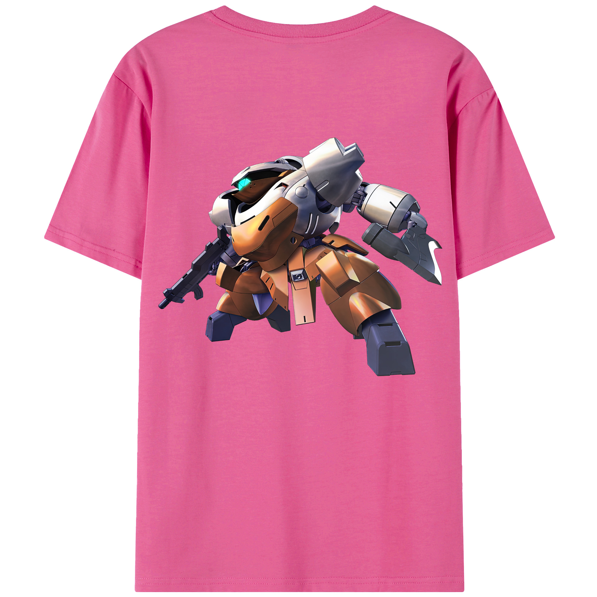（画像用） 機動戦士ガンダム Mobile Suit Gundam レディース半袖Tシャツ(バックプリント)