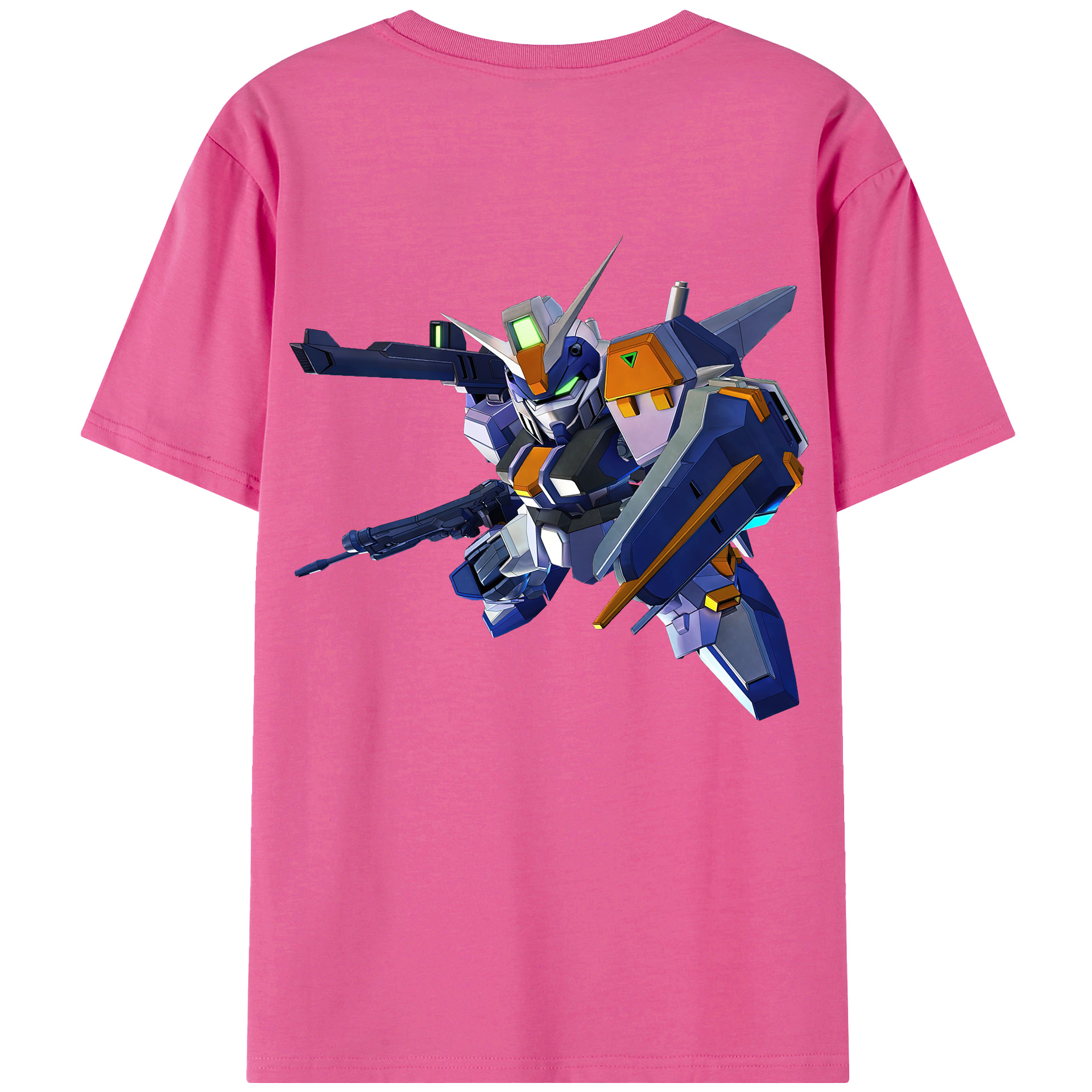 （画像用） 機動戦士ガンダム Mobile Suit Gundam レディース半袖Tシャツ(バックプリント)