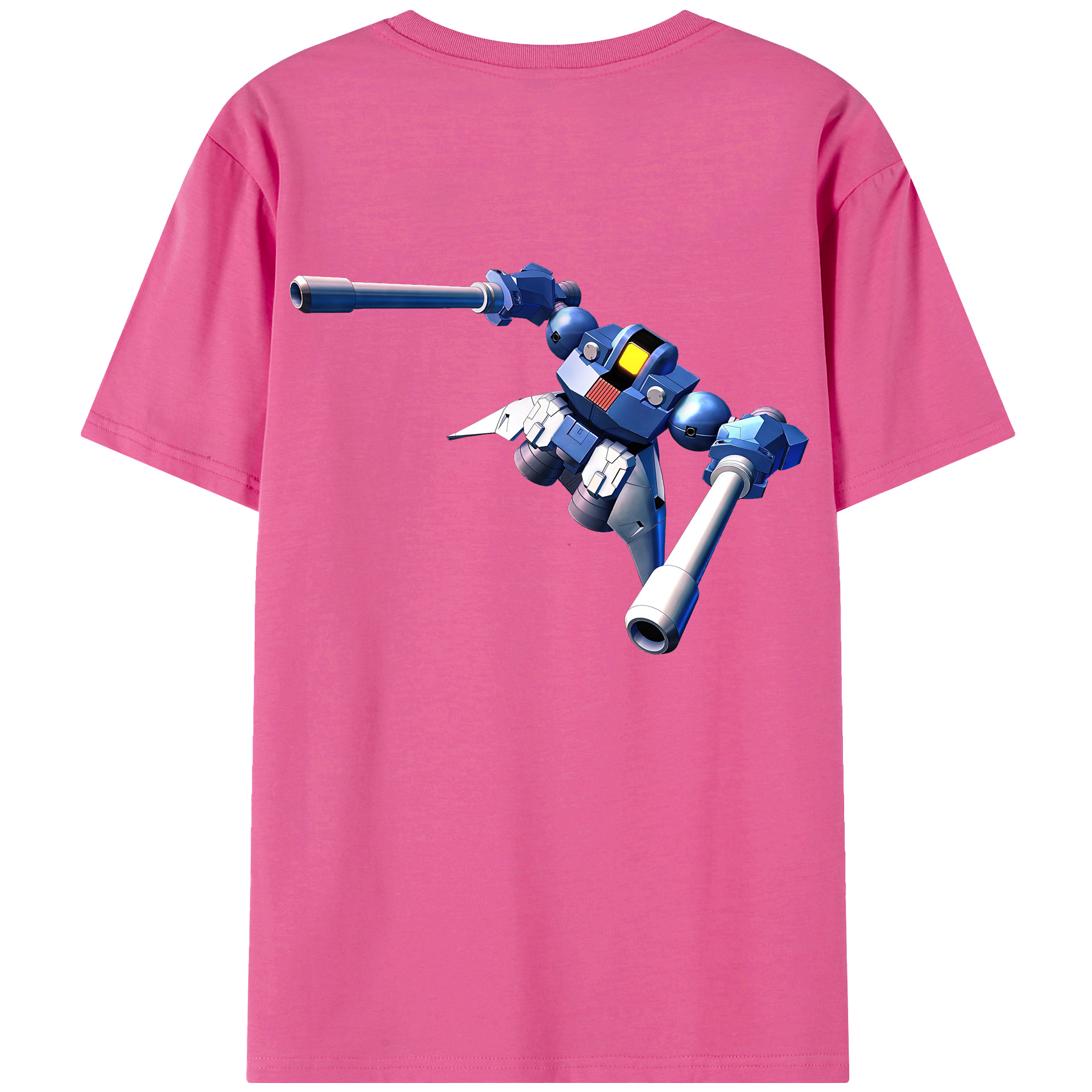 （画像用） 機動戦士ガンダム Mobile Suit Gundam レディース半袖Tシャツ(バックプリント)
