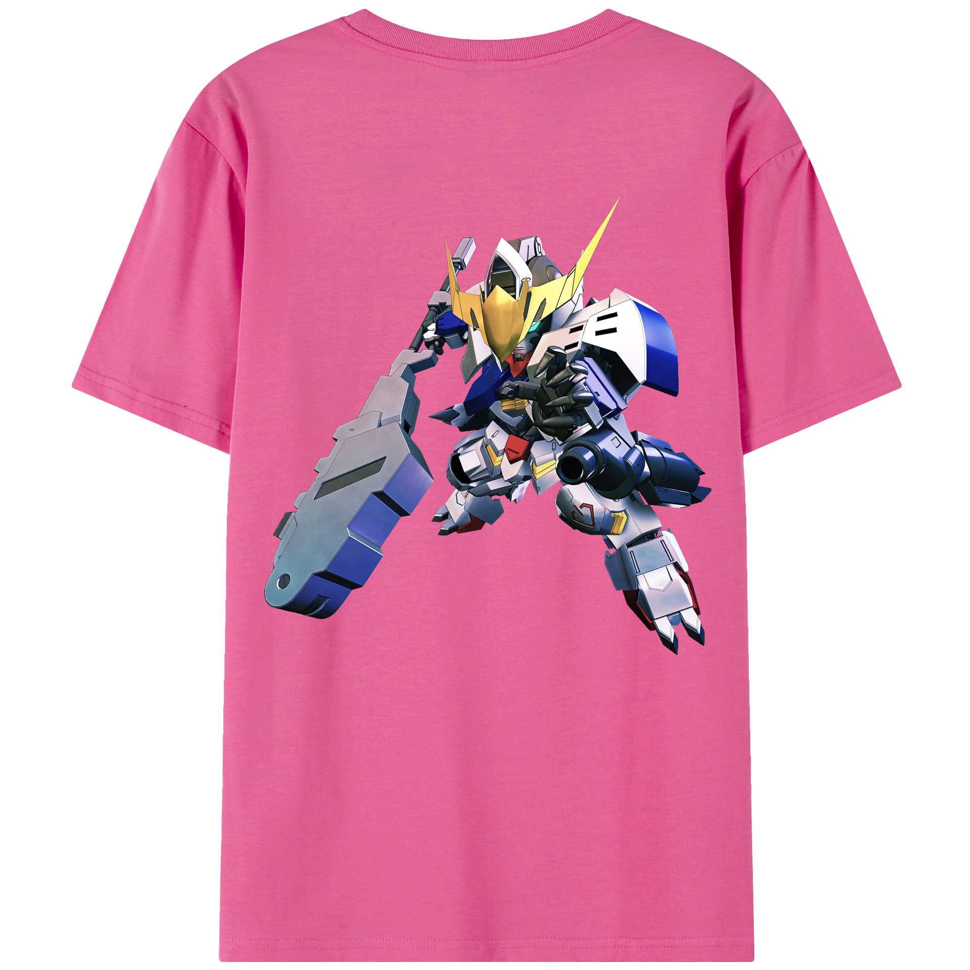（画像用） 機動戦士ガンダム Mobile Suit Gundam レディース半袖Tシャツ(バックプリント)