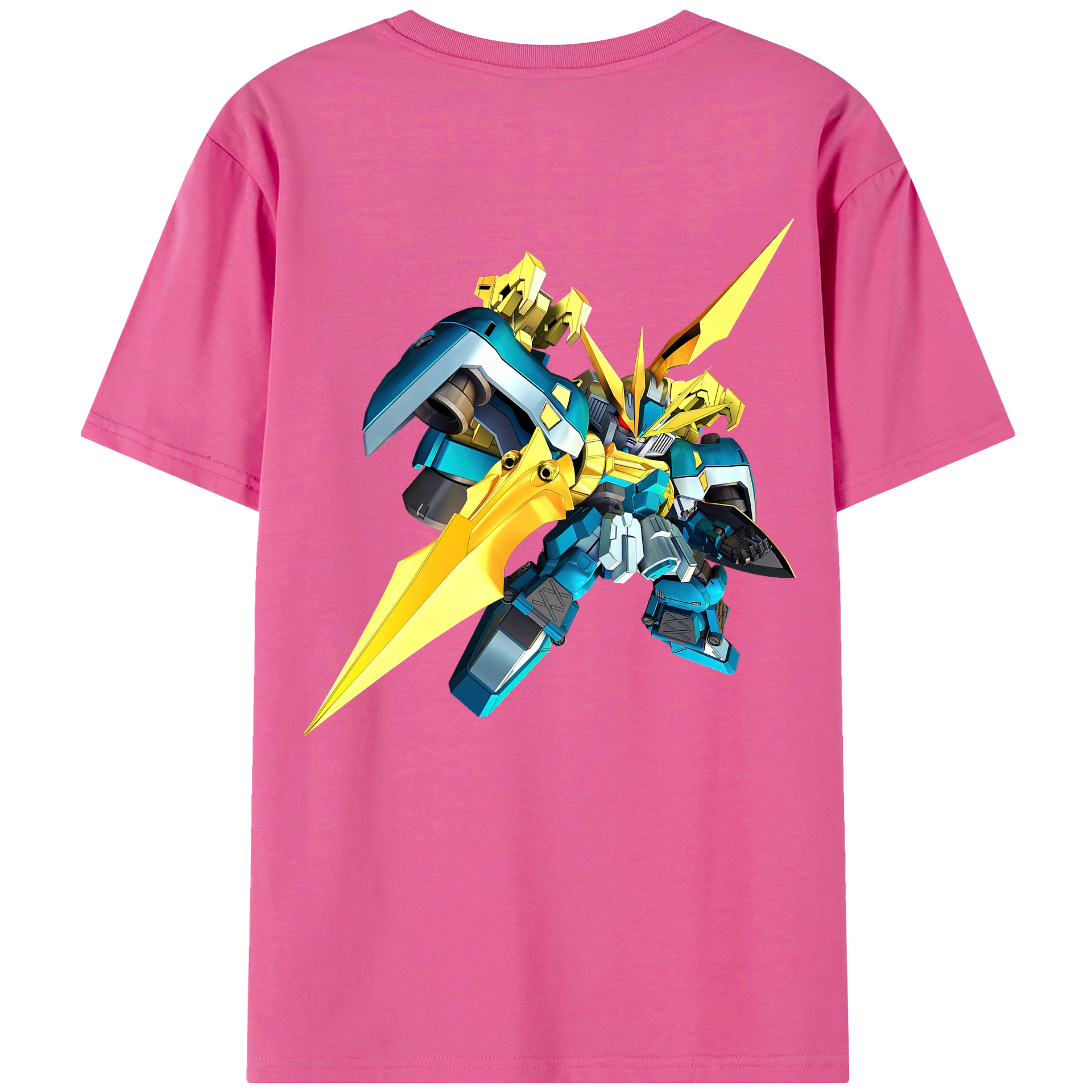 （画像用） 機動戦士ガンダム Mobile Suit Gundam レディース半袖Tシャツ(バックプリント)
