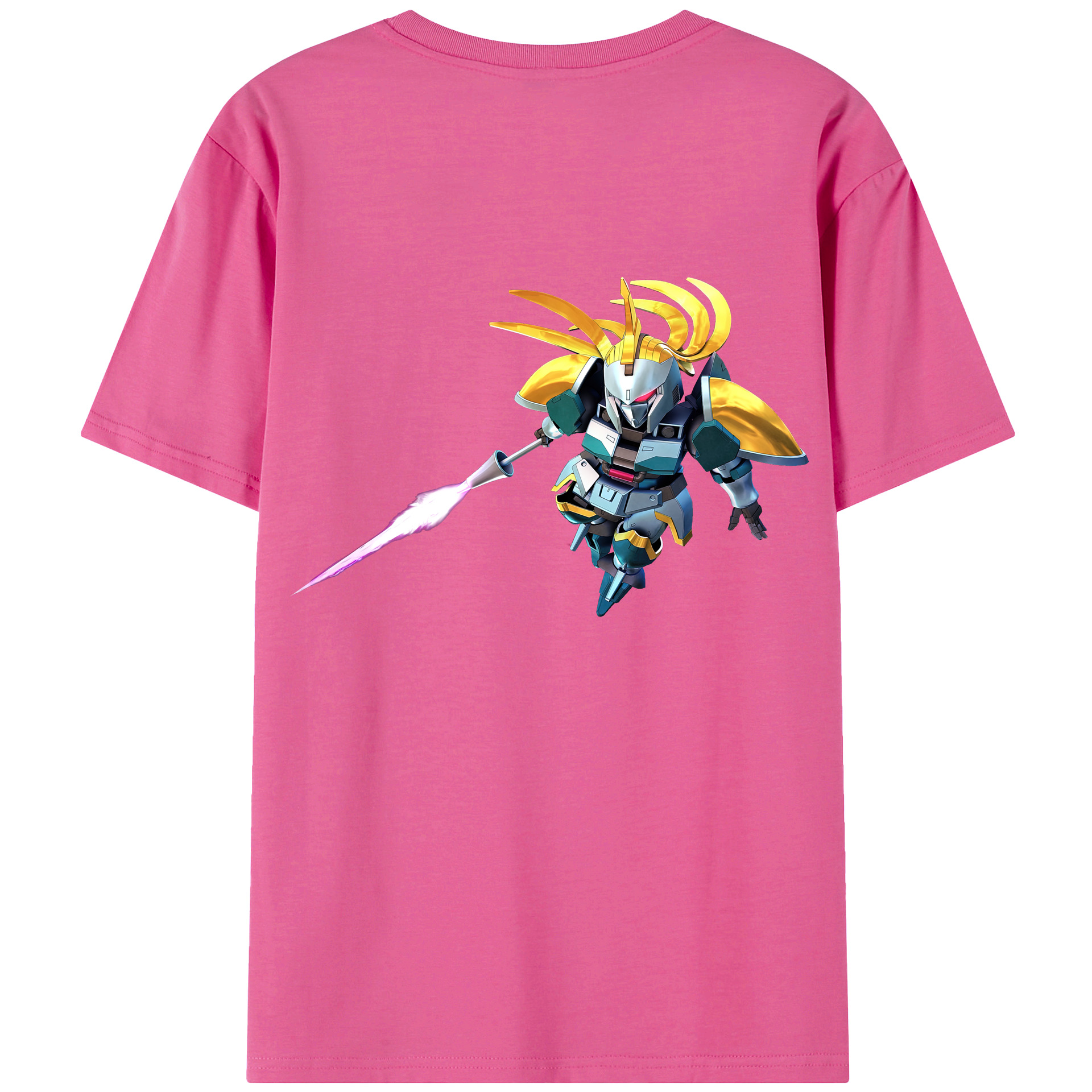 （画像用） 機動戦士ガンダム Mobile Suit Gundam レディース半袖Tシャツ(バックプリント)