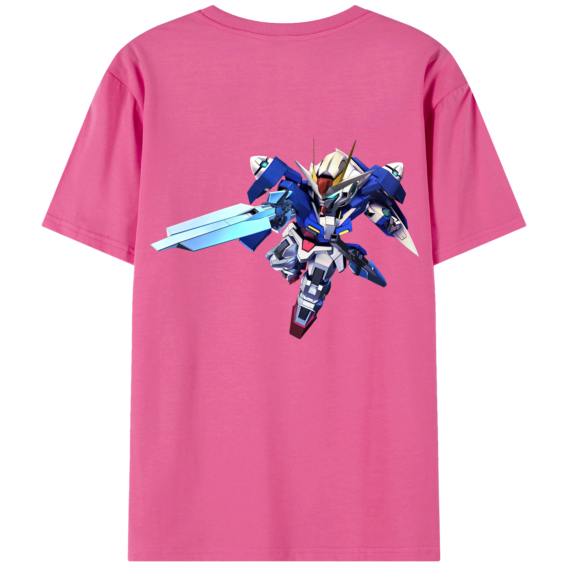 （画像用） 機動戦士ガンダム Mobile Suit Gundam レディース半袖Tシャツ(バックプリント)