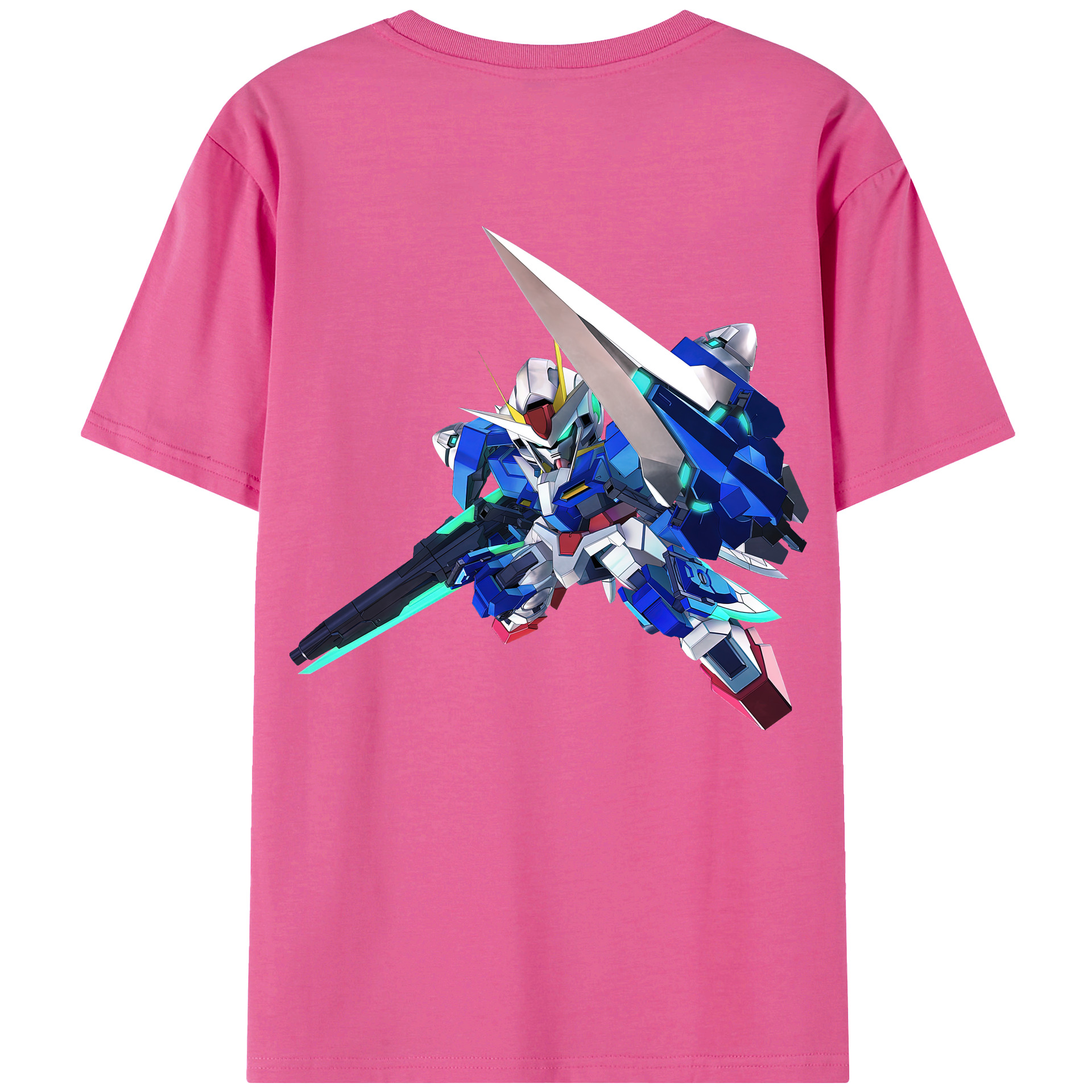 （画像用） 機動戦士ガンダム Mobile Suit Gundam レディース半袖Tシャツ(バックプリント)