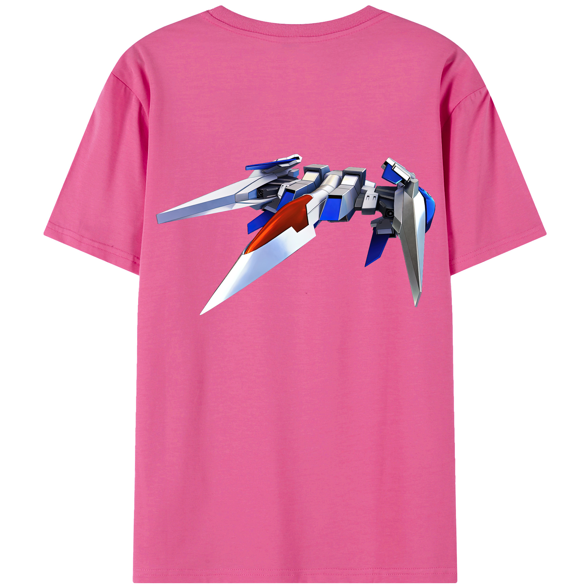 （画像用） 機動戦士ガンダム Mobile Suit Gundam レディース半袖Tシャツ(バックプリント)