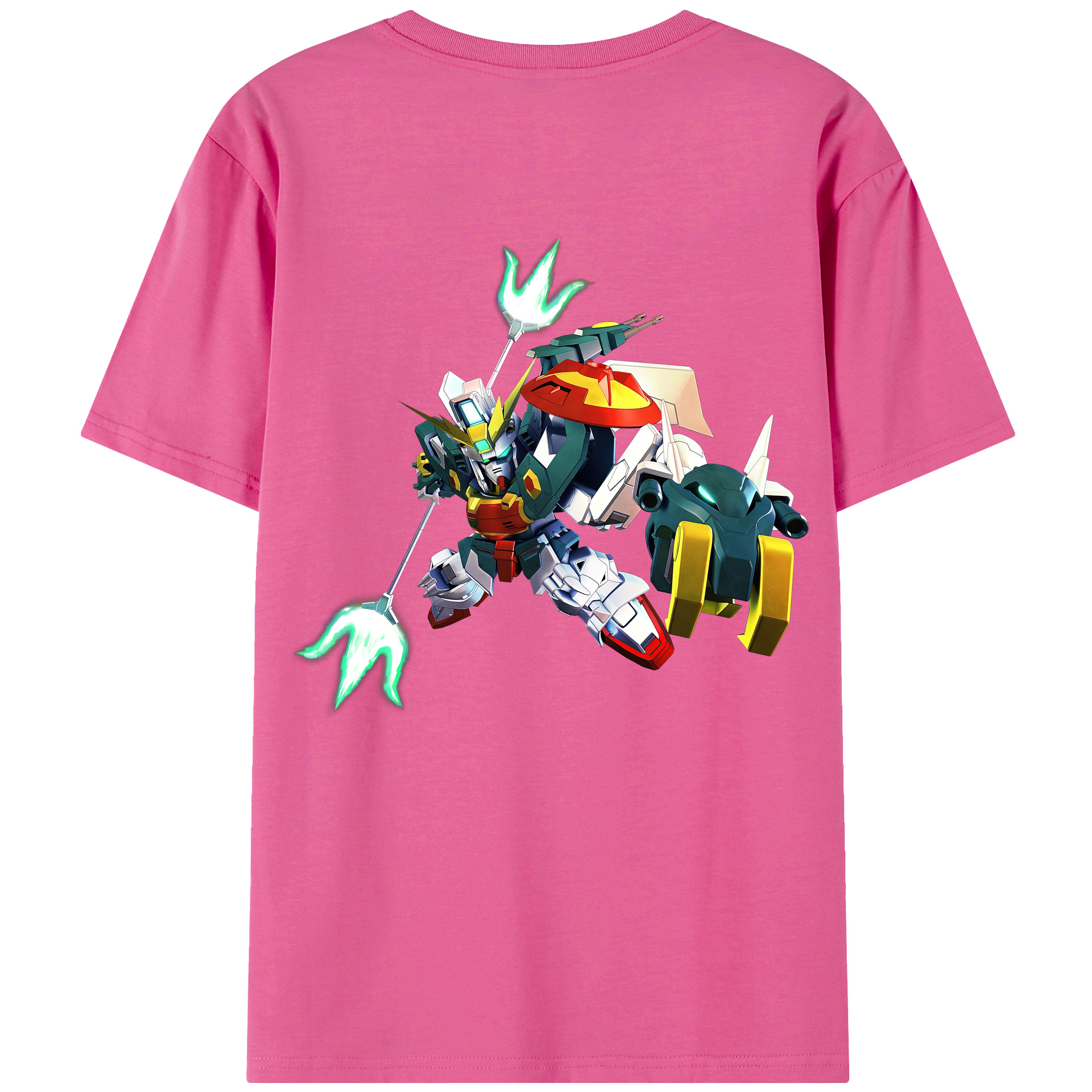 （画像用） 機動戦士ガンダム Mobile Suit Gundam レディース半袖Tシャツ(バックプリント)