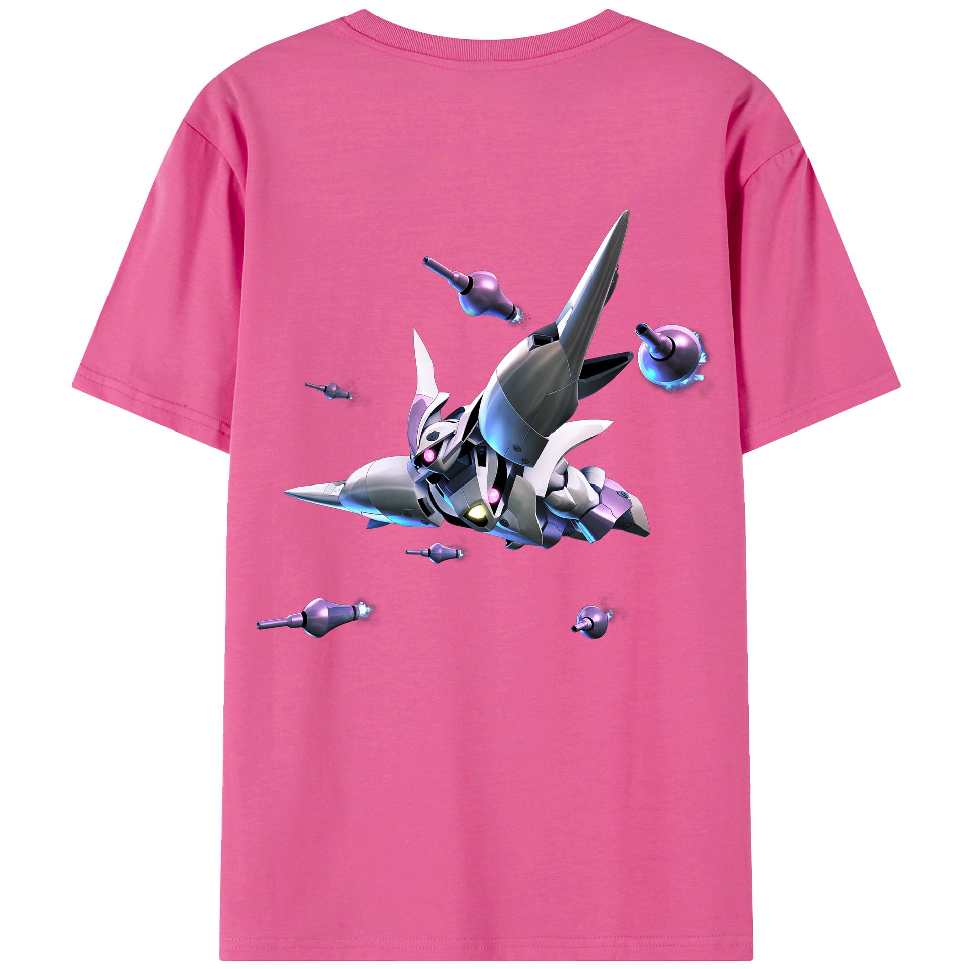 （画像用） 機動戦士ガンダム Mobile Suit Gundam レディース半袖Tシャツ(バックプリント)