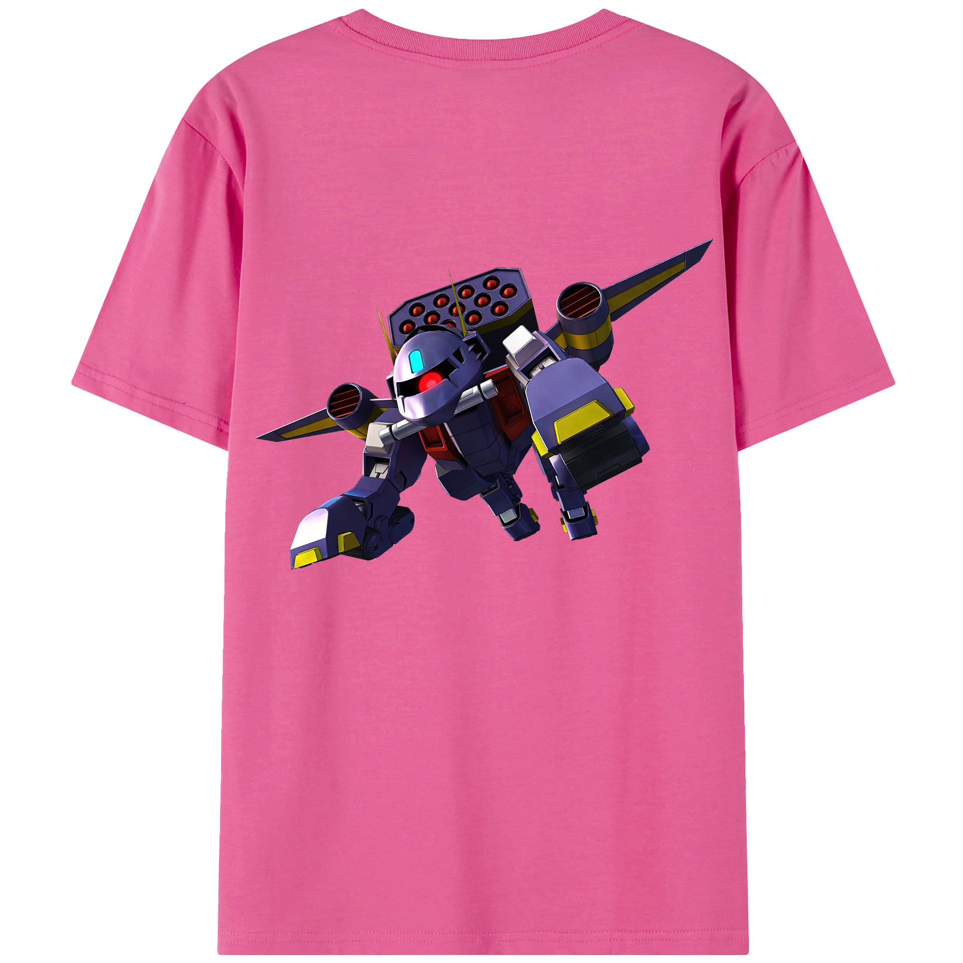 （画像用） 機動戦士ガンダム Mobile Suit Gundam レディース半袖Tシャツ(バックプリント)