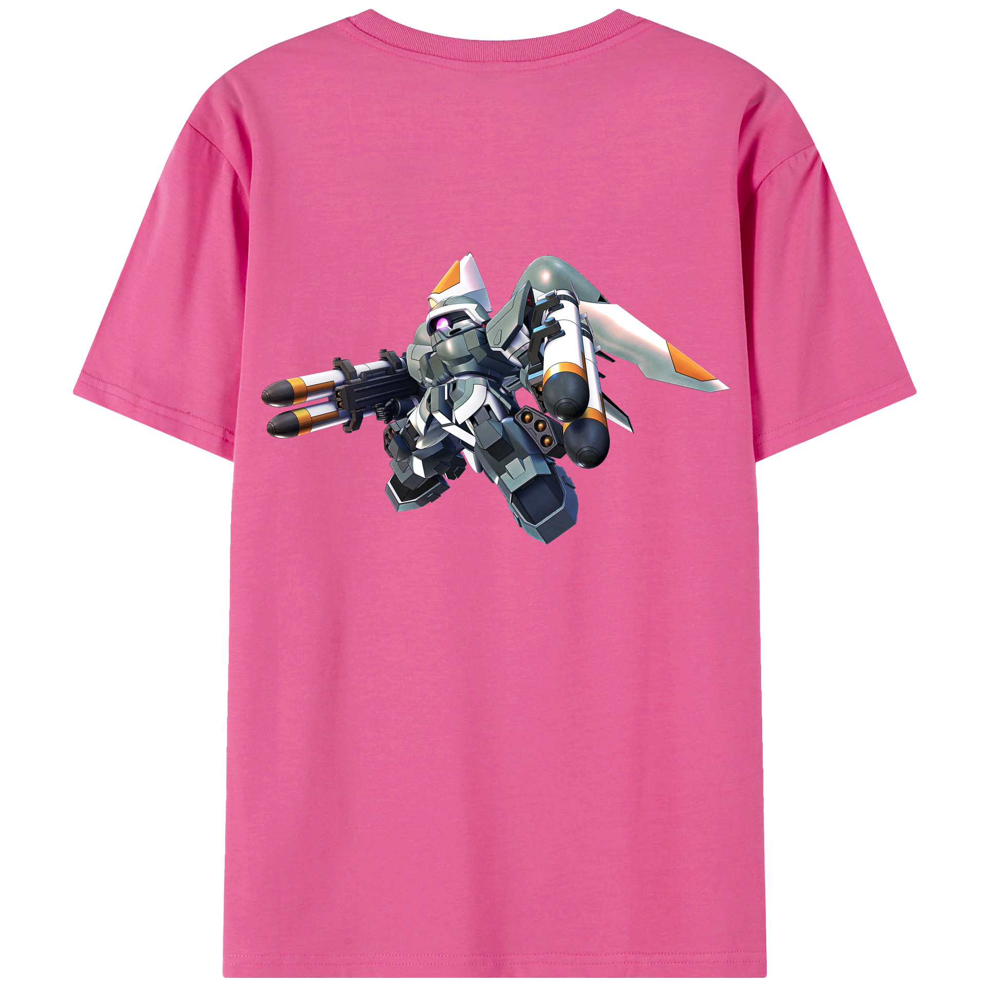 （画像用） 機動戦士ガンダム Mobile Suit Gundam レディース半袖Tシャツ(バックプリント)