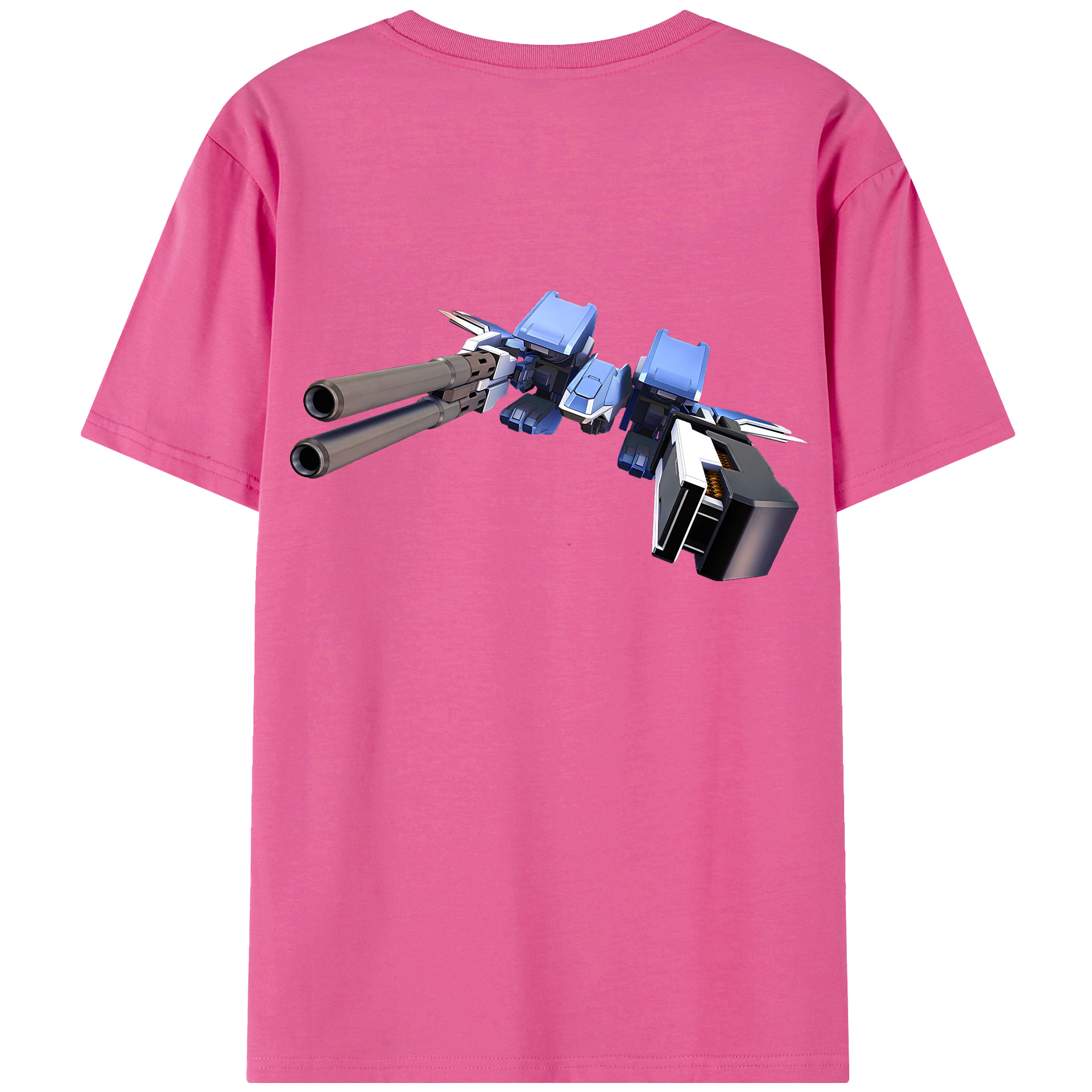 （画像用） 機動戦士ガンダム Mobile Suit Gundam レディース半袖Tシャツ(バックプリント)