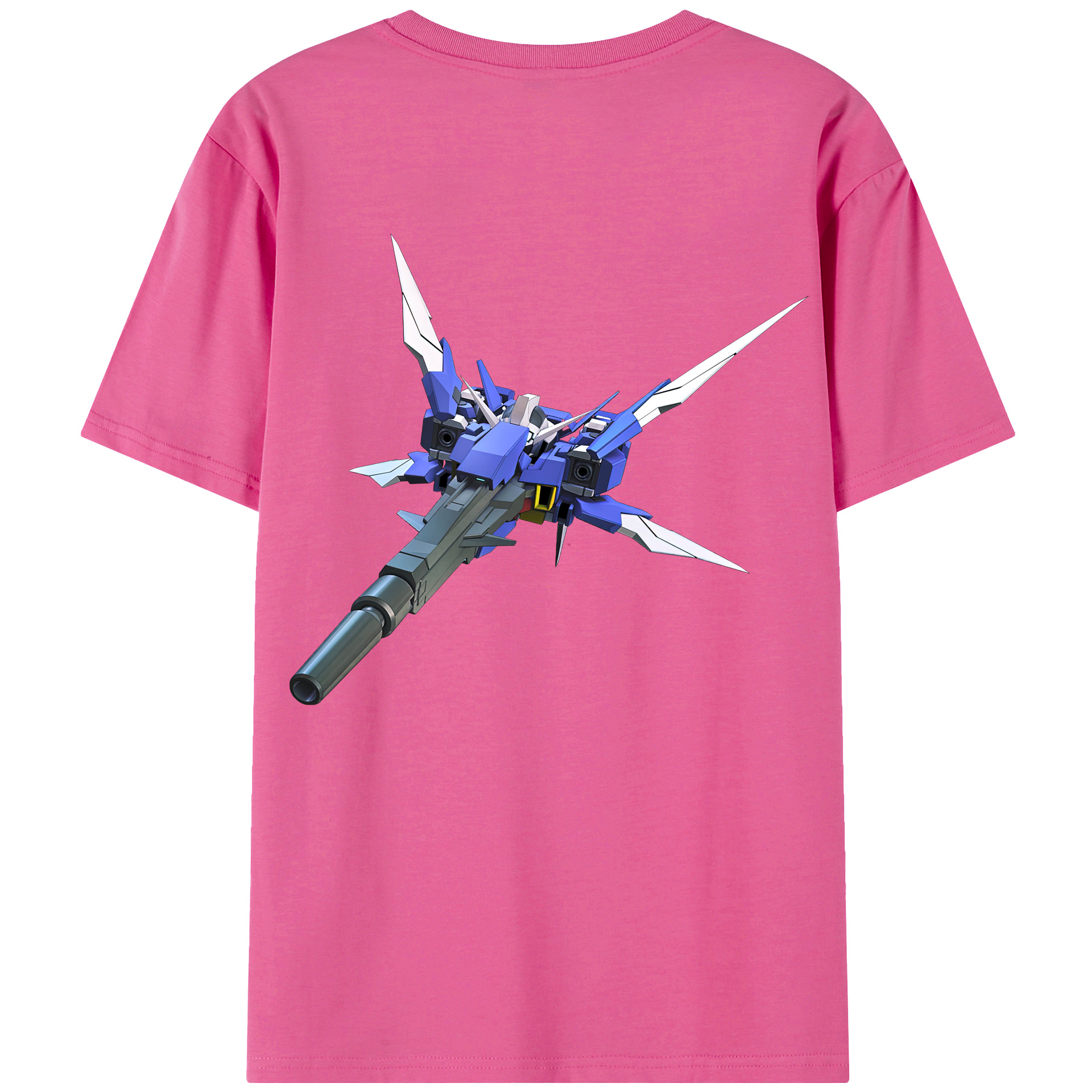 （画像用） 機動戦士ガンダム Mobile Suit Gundam レディース半袖Tシャツ(バックプリント)