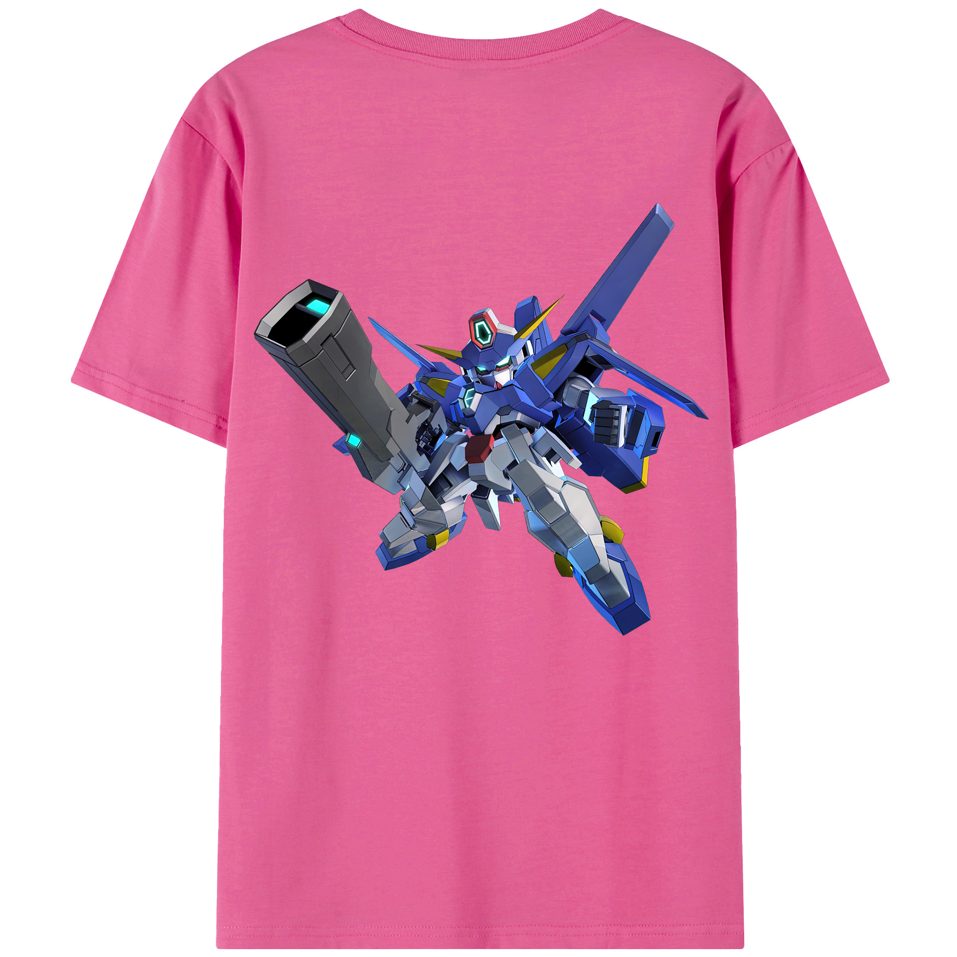 （画像用） 機動戦士ガンダム Mobile Suit Gundam レディース半袖Tシャツ(バックプリント)