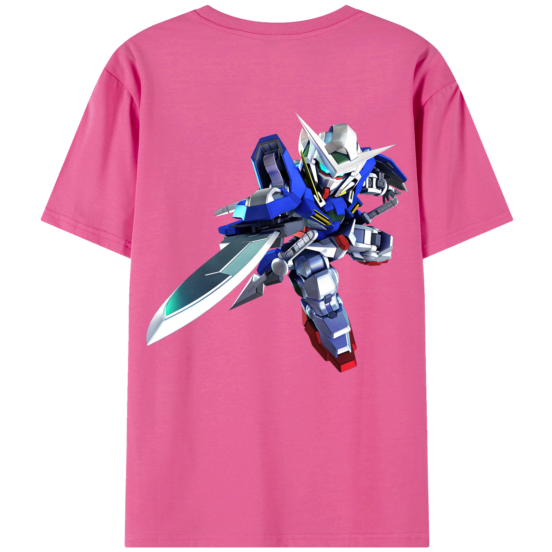 （画像用） 機動戦士ガンダム Mobile Suit Gundam レディース半袖Tシャツ(バックプリント)