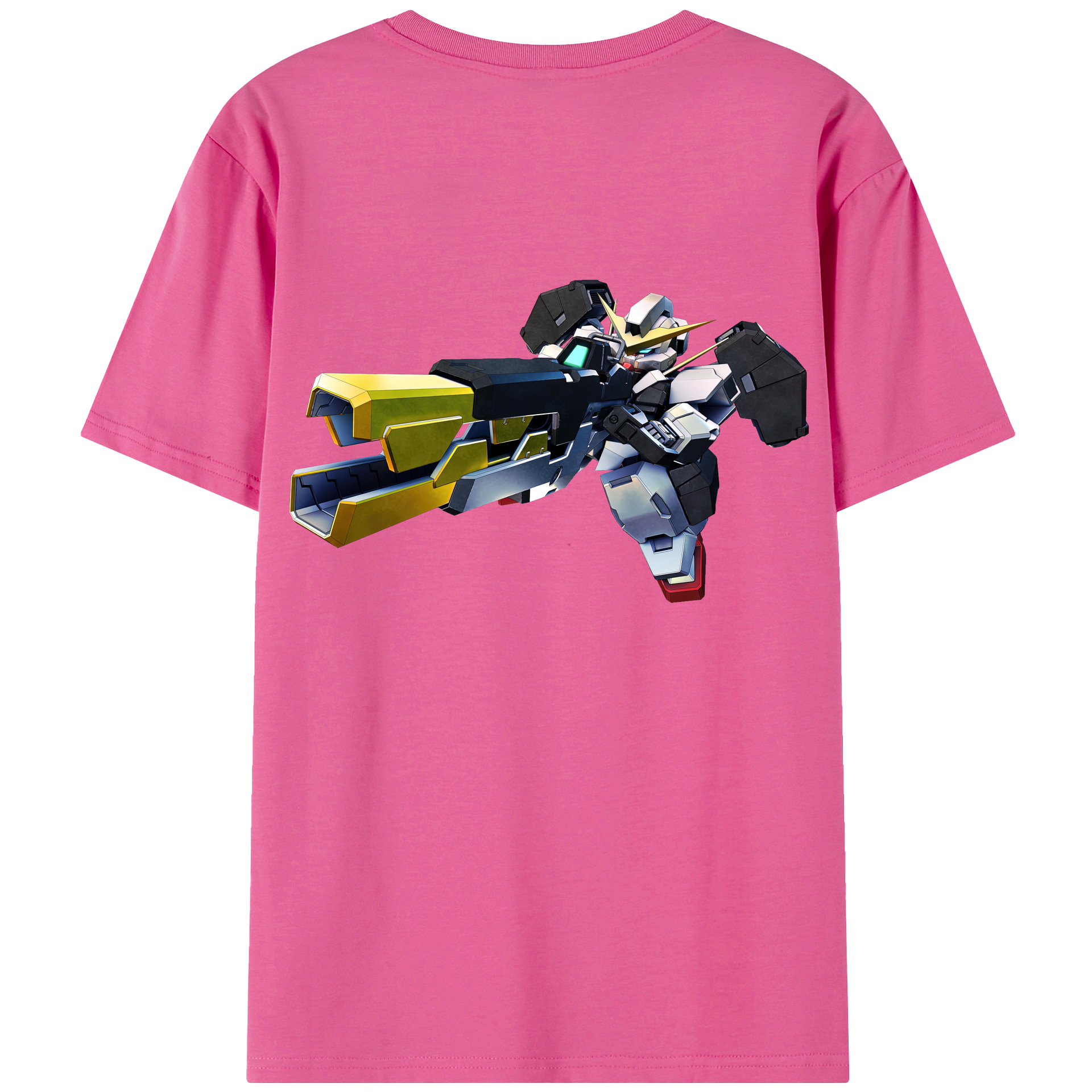 （画像用） 機動戦士ガンダム Mobile Suit Gundam レディース半袖Tシャツ(バックプリント)