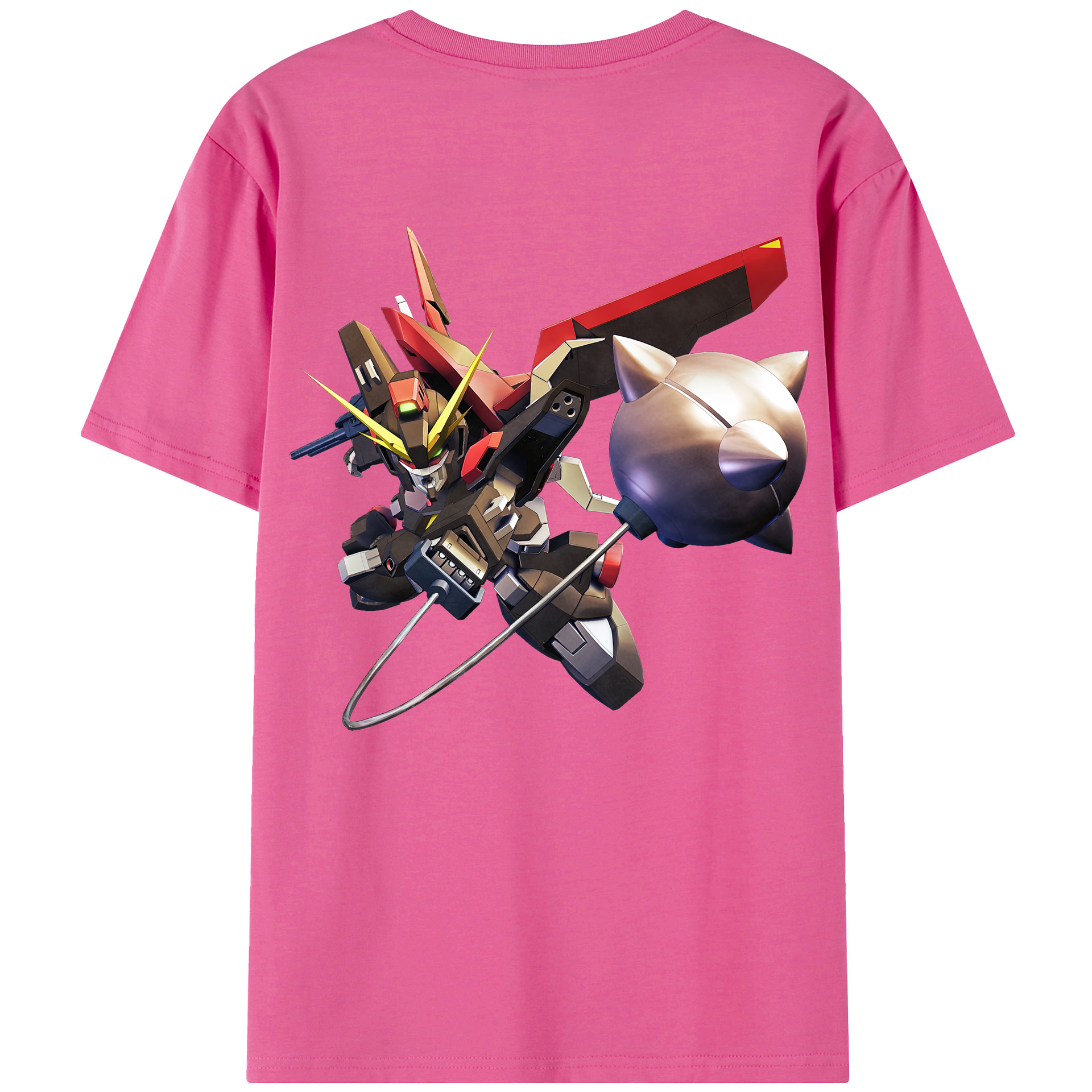 （画像用） 機動戦士ガンダム Mobile Suit Gundam レディース半袖Tシャツ(バックプリント)