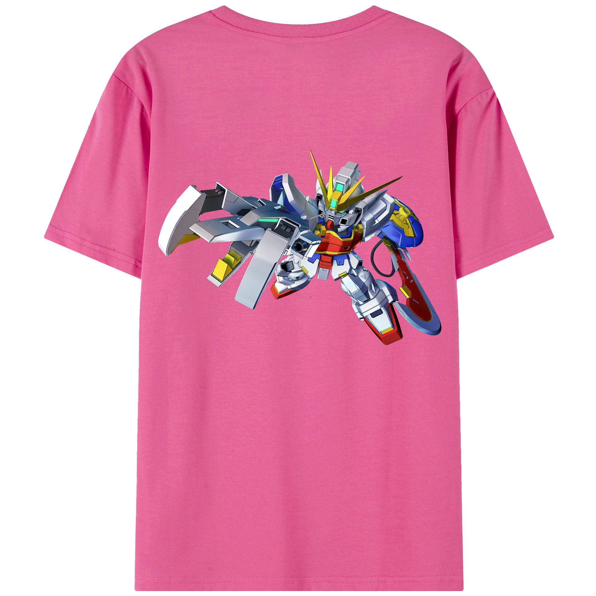 （画像用） 機動戦士ガンダム Mobile Suit Gundam レディース半袖Tシャツ(バックプリント)
