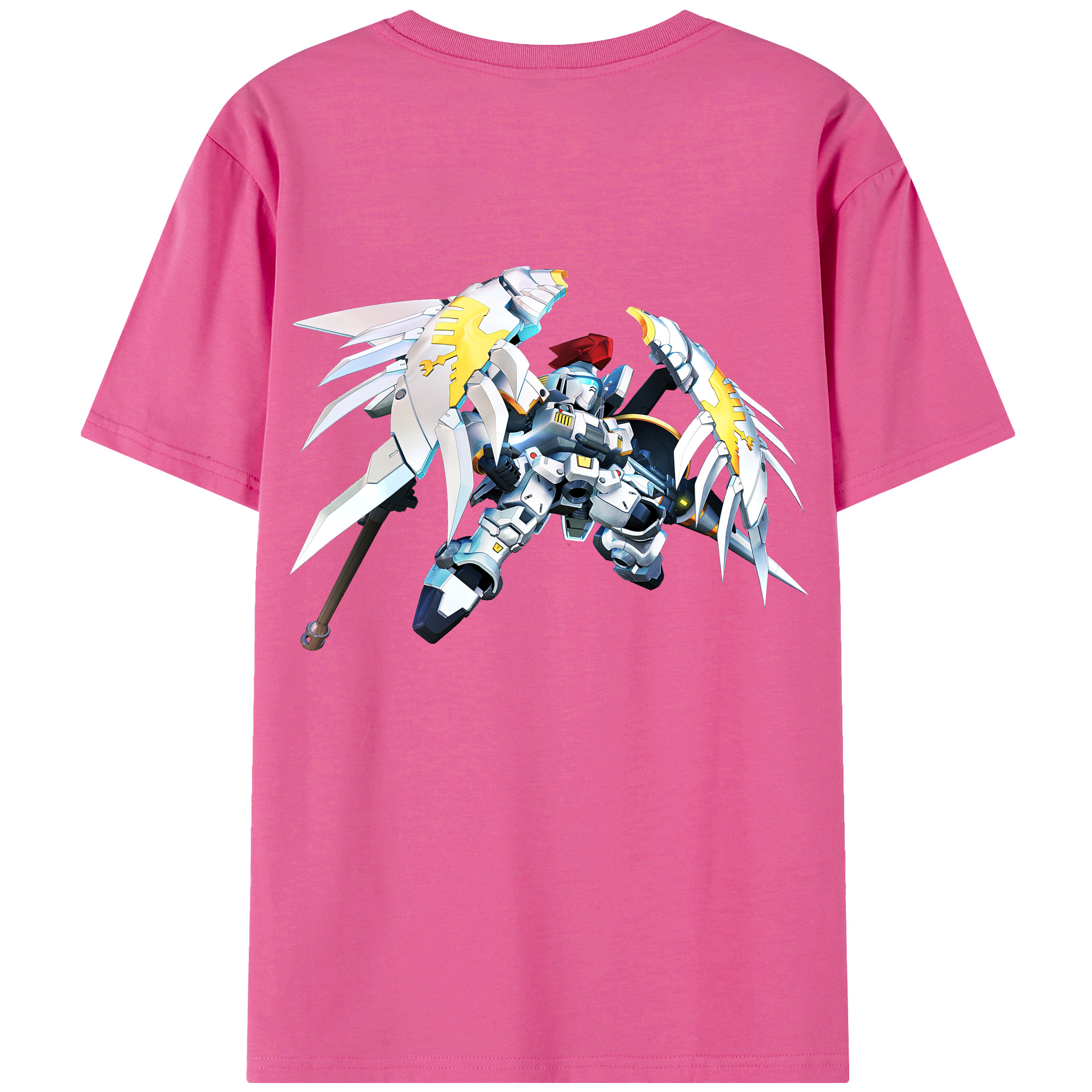 （画像用） 機動戦士ガンダム Mobile Suit Gundam レディース半袖Tシャツ(バックプリント)