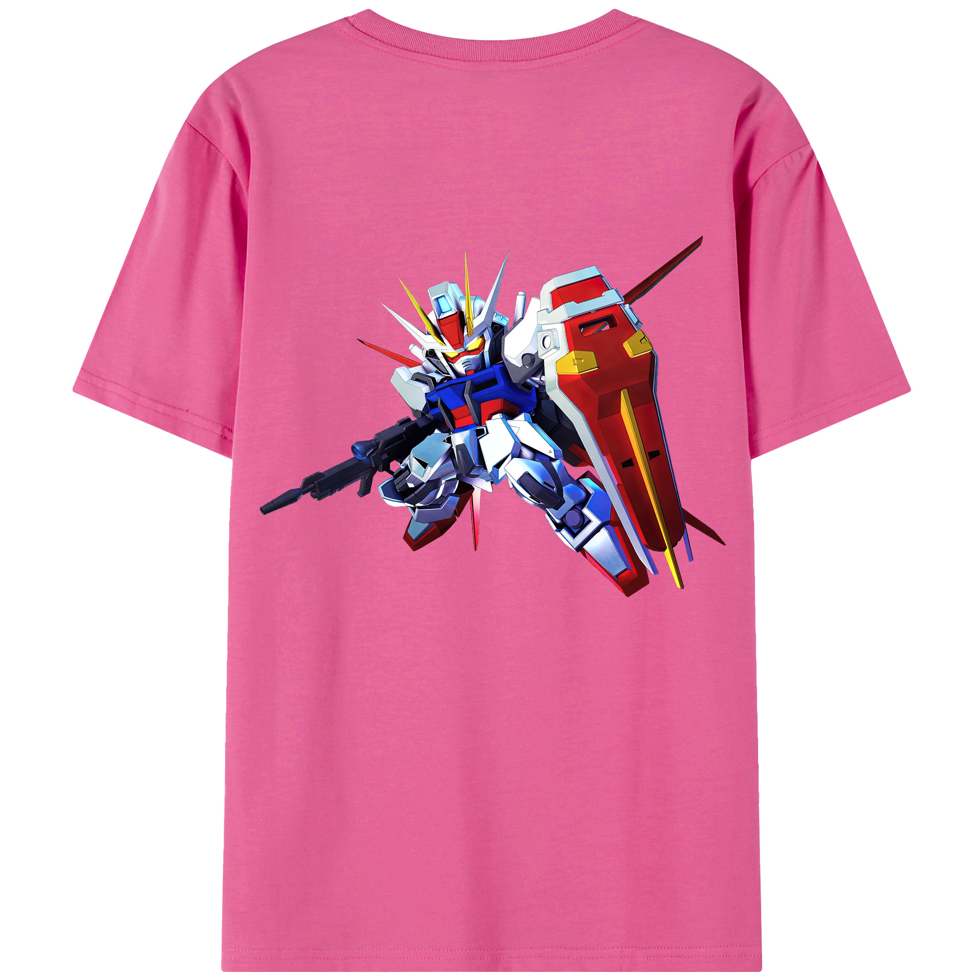 （画像用） 機動戦士ガンダム Mobile Suit Gundam レディース半袖Tシャツ(バックプリント)