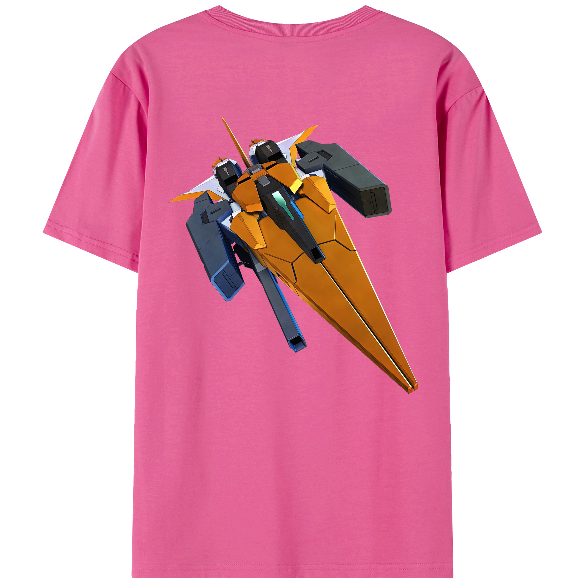 （画像用） 機動戦士ガンダム Mobile Suit Gundam レディース半袖Tシャツ(バックプリント)