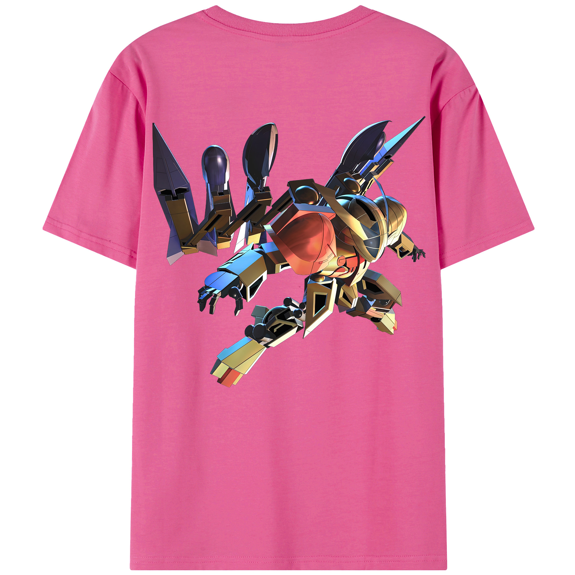 （画像用） 機動戦士ガンダム Mobile Suit Gundam レディース半袖Tシャツ(バックプリント)