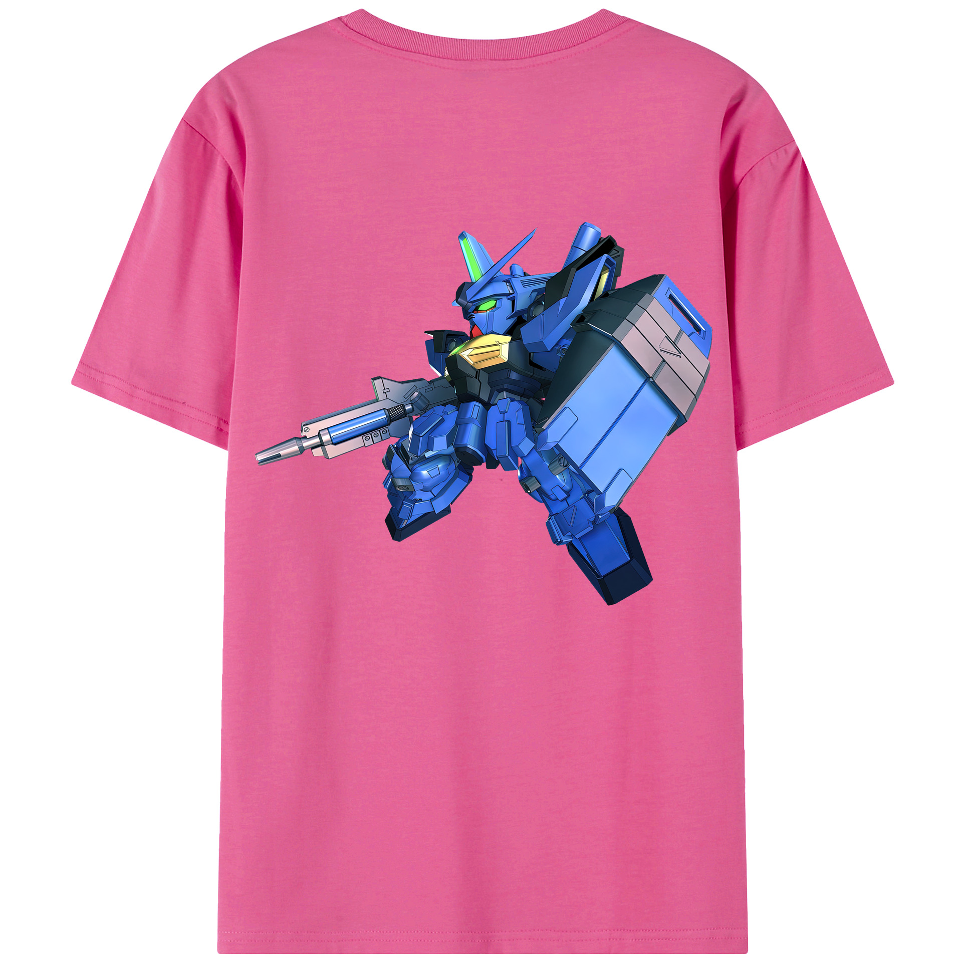 （画像用） 機動戦士ガンダム Mobile Suit Gundam レディース半袖Tシャツ(バックプリント)