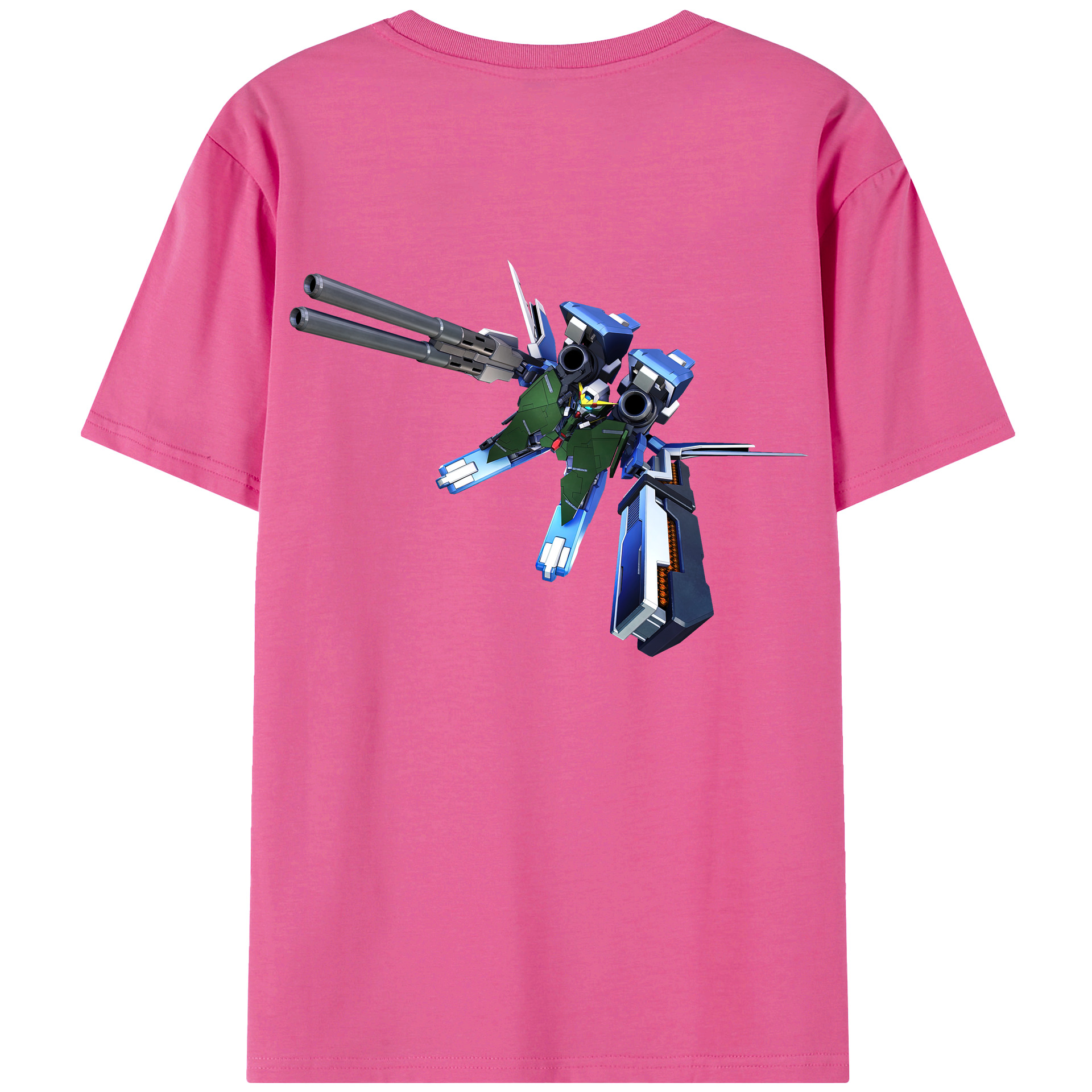 （画像用） 機動戦士ガンダム Mobile Suit Gundam レディース半袖Tシャツ(バックプリント)