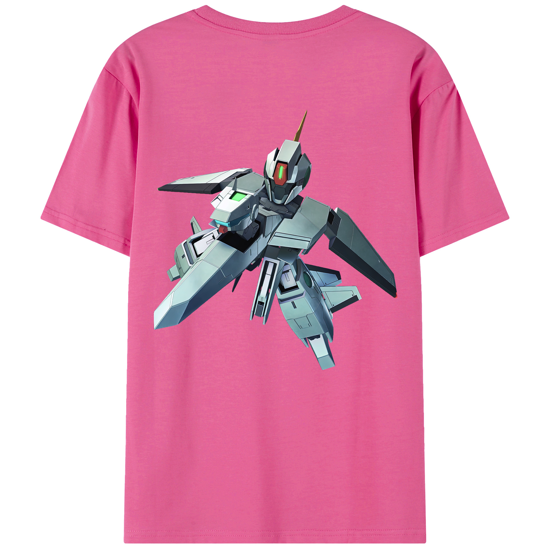 （画像用） 機動戦士ガンダム Mobile Suit Gundam レディース半袖Tシャツ(バックプリント)