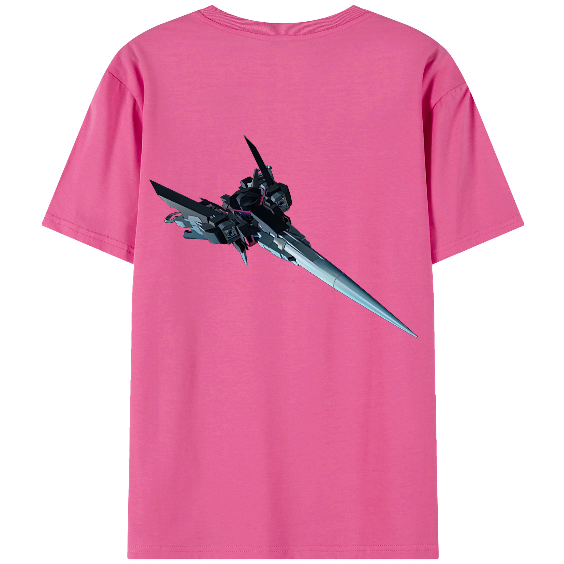 （画像用） 機動戦士ガンダム Mobile Suit Gundam レディース半袖Tシャツ(バックプリント)