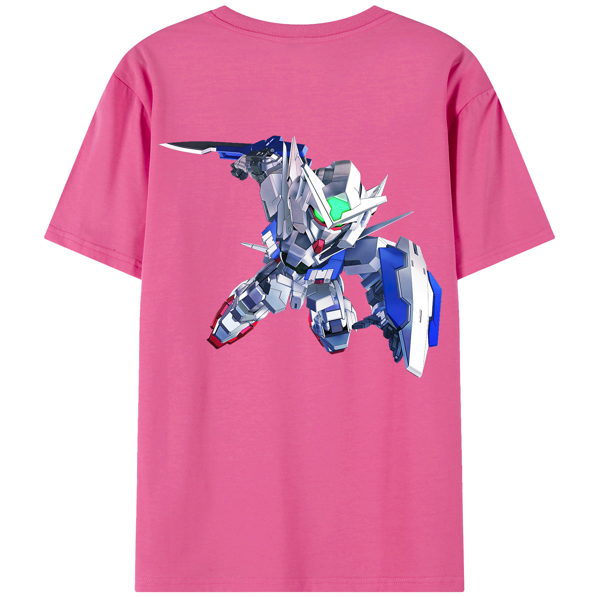 （画像用） 機動戦士ガンダム Mobile Suit Gundam レディース半袖Tシャツ(バックプリント)
