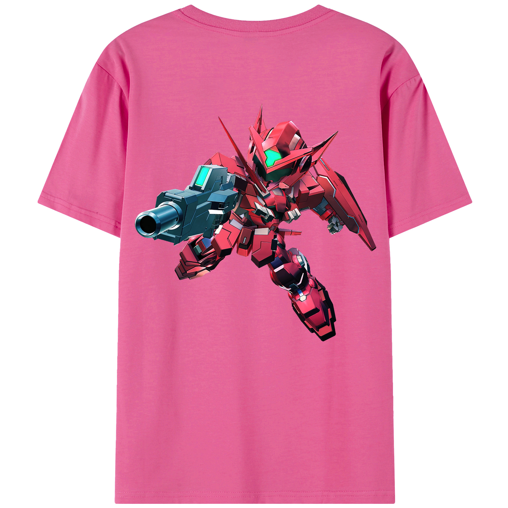 （画像用） 機動戦士ガンダム Mobile Suit Gundam レディース半袖Tシャツ(バックプリント)