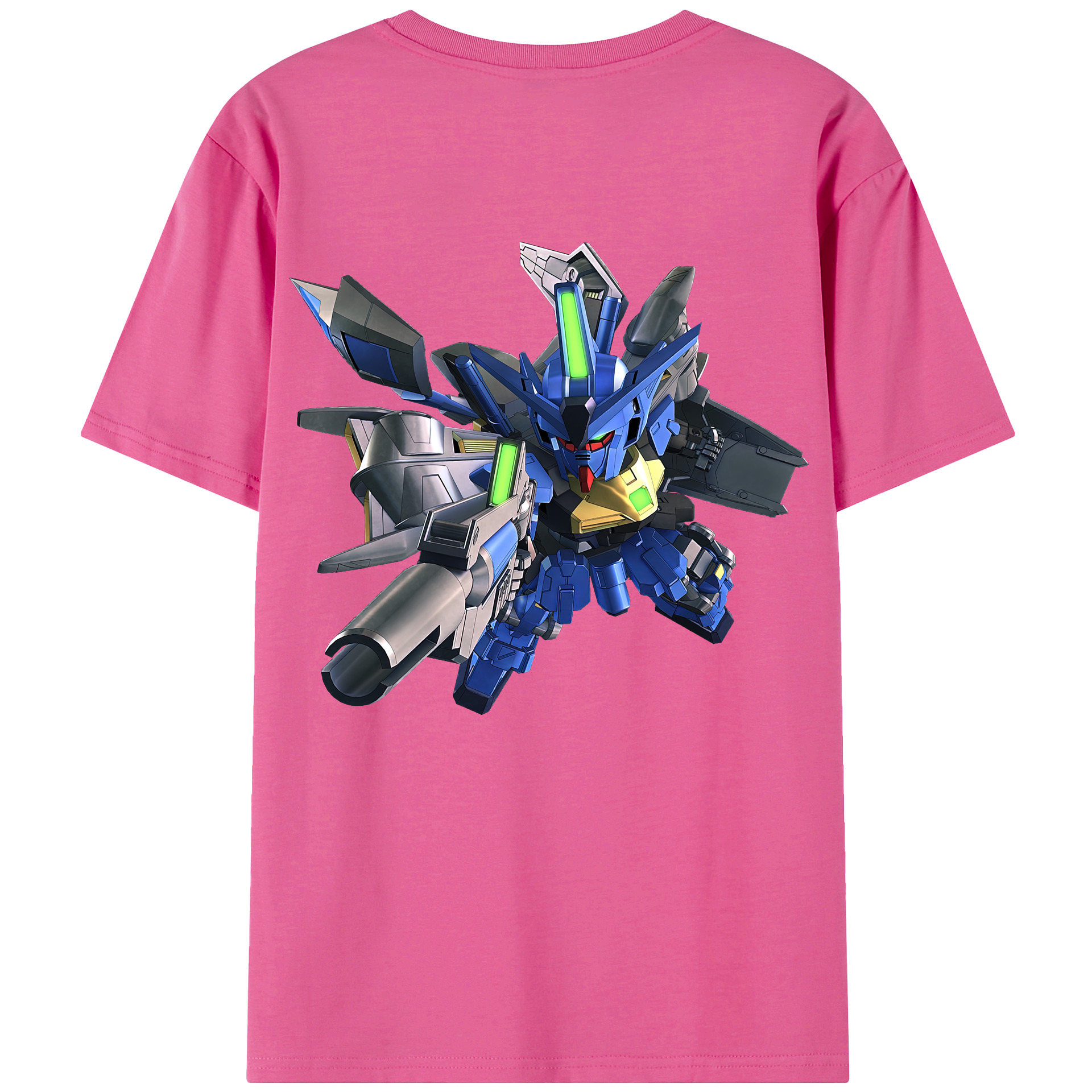 （画像用） 機動戦士ガンダム Mobile Suit Gundam レディース半袖Tシャツ(バックプリント)