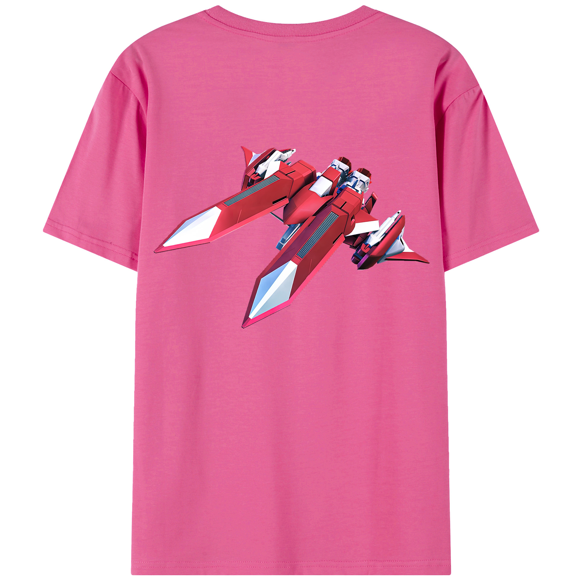 （画像用） 機動戦士ガンダム Mobile Suit Gundam レディース半袖Tシャツ(バックプリント)