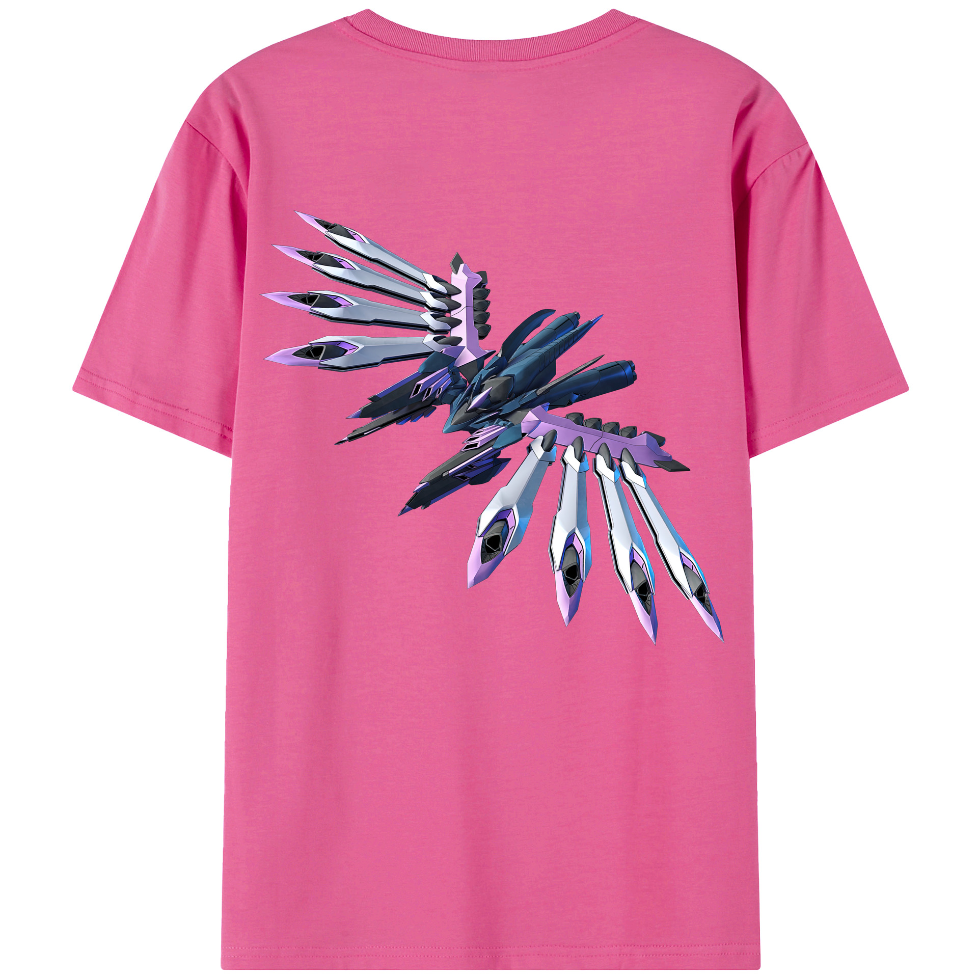 （画像用） 機動戦士ガンダム Mobile Suit Gundam レディース半袖Tシャツ(バックプリント)