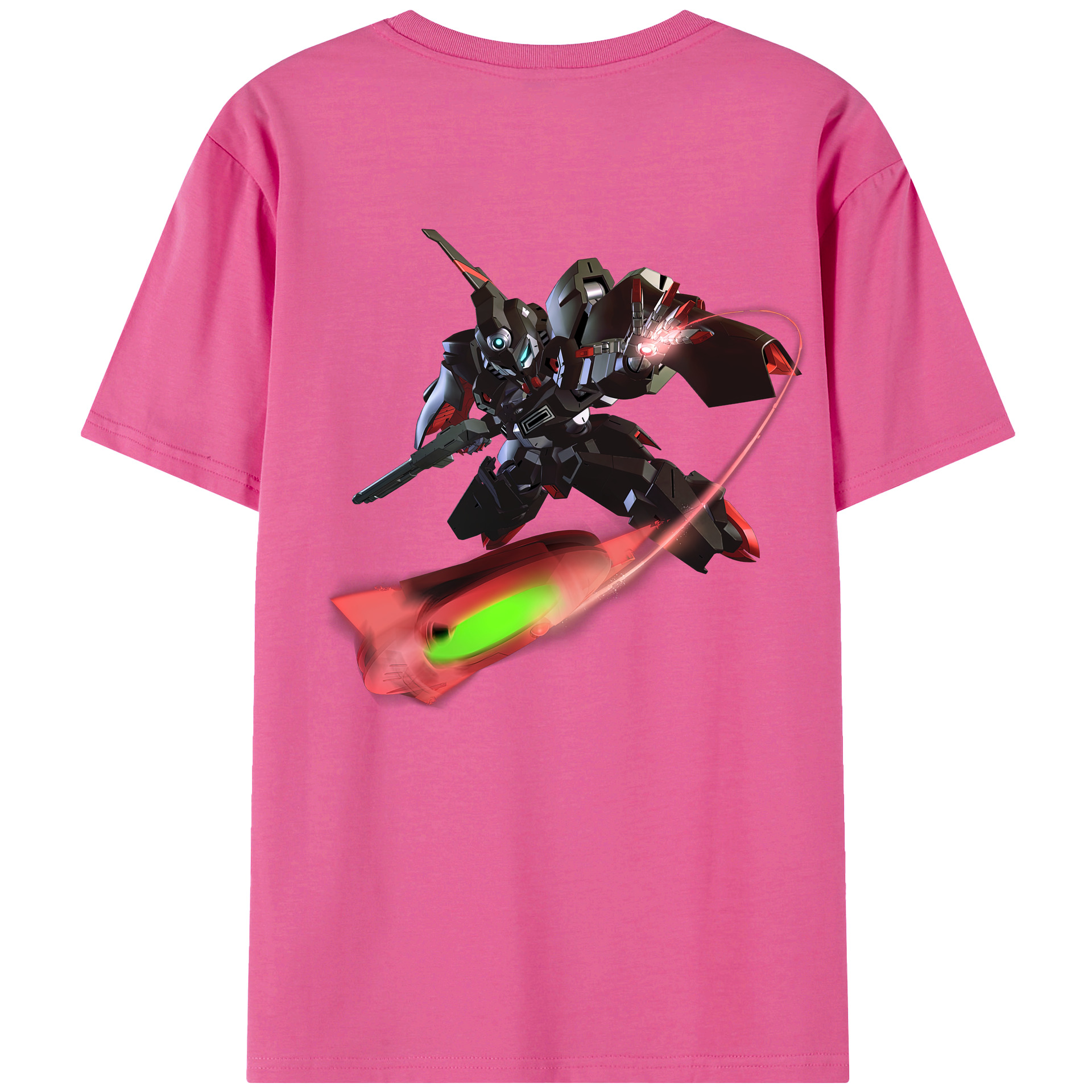 （画像用） 機動戦士ガンダム Mobile Suit Gundam レディース半袖Tシャツ(バックプリント)