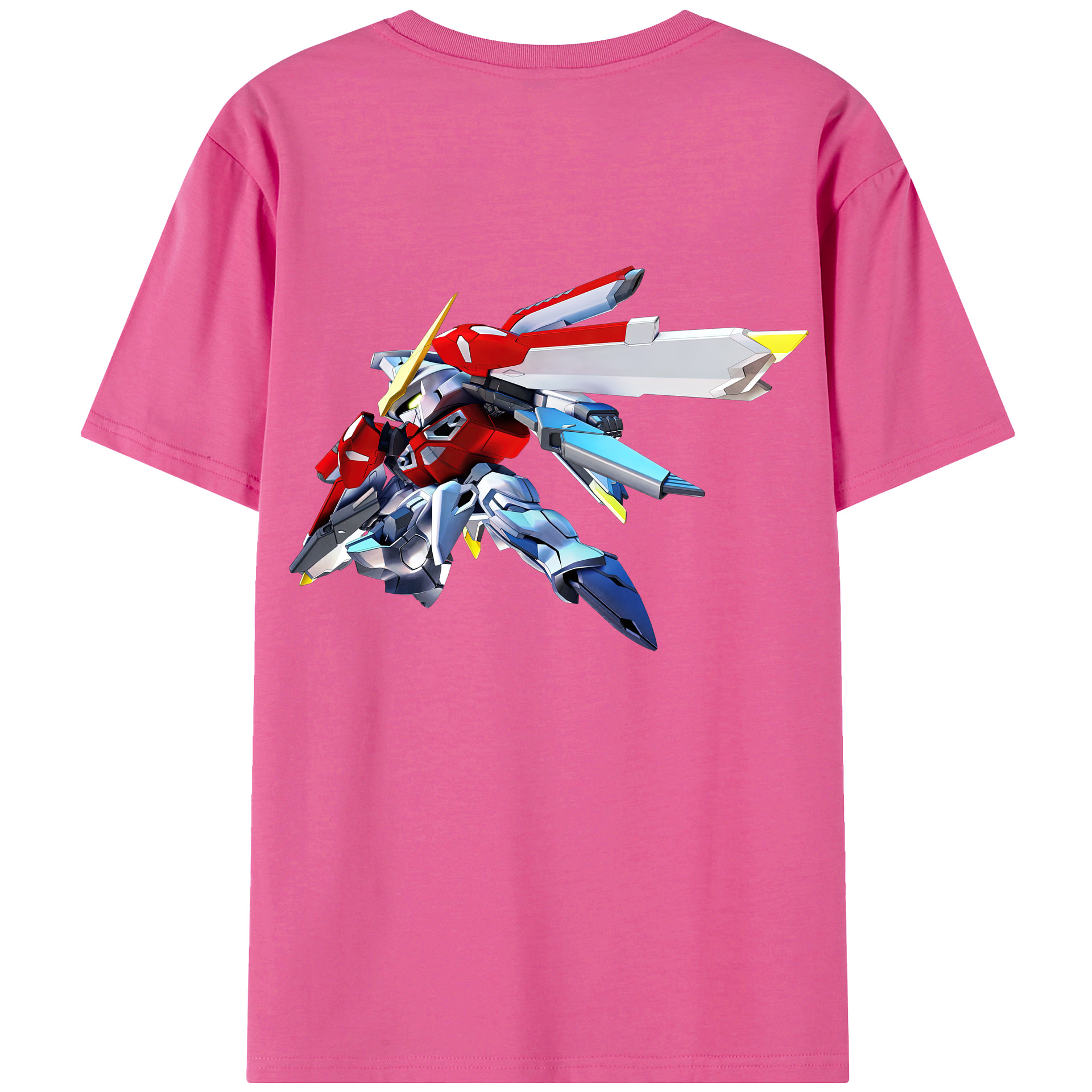 （画像用） 機動戦士ガンダム Mobile Suit Gundam レディース半袖Tシャツ(バックプリント)