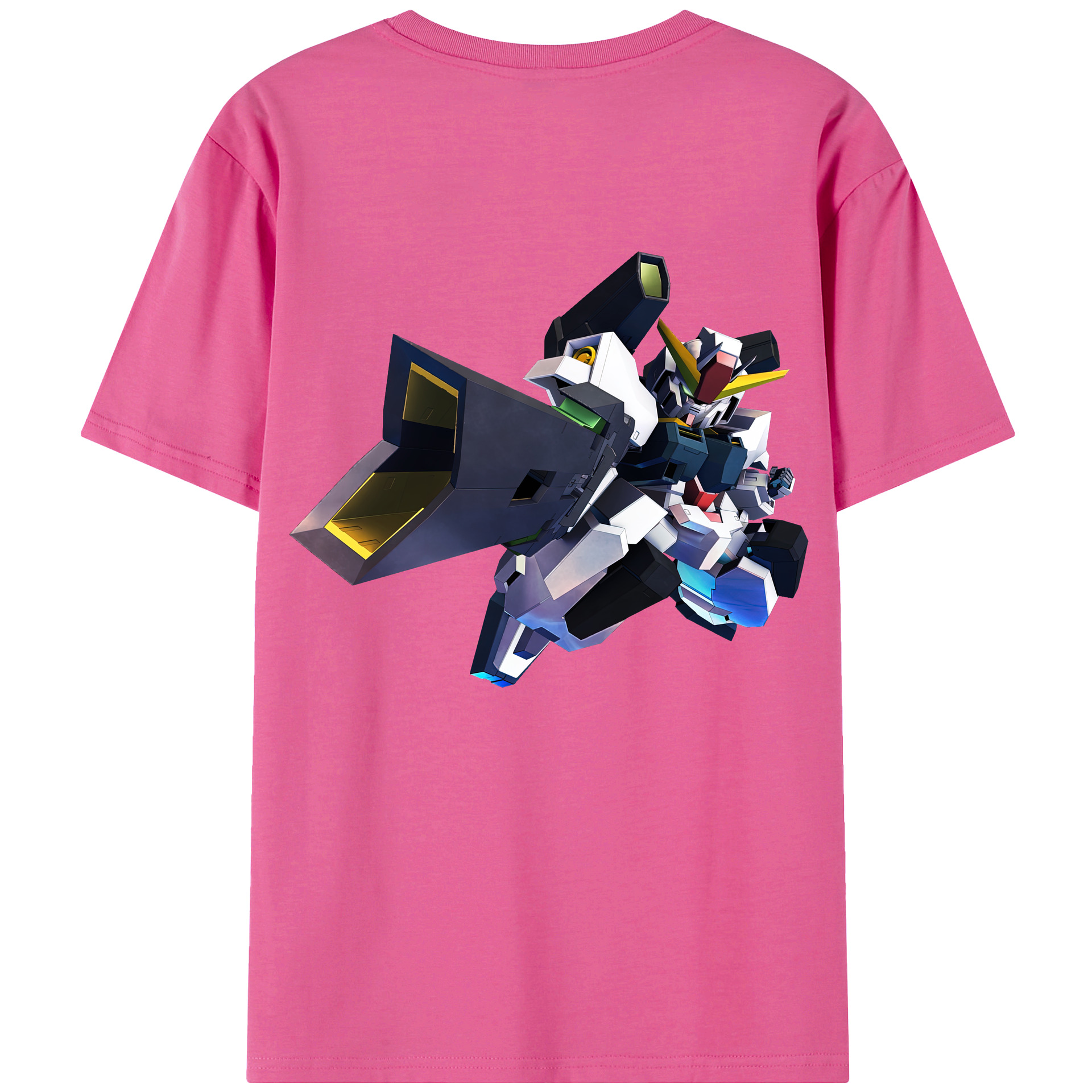 （画像用） 機動戦士ガンダム Mobile Suit Gundam レディース半袖Tシャツ(バックプリント)